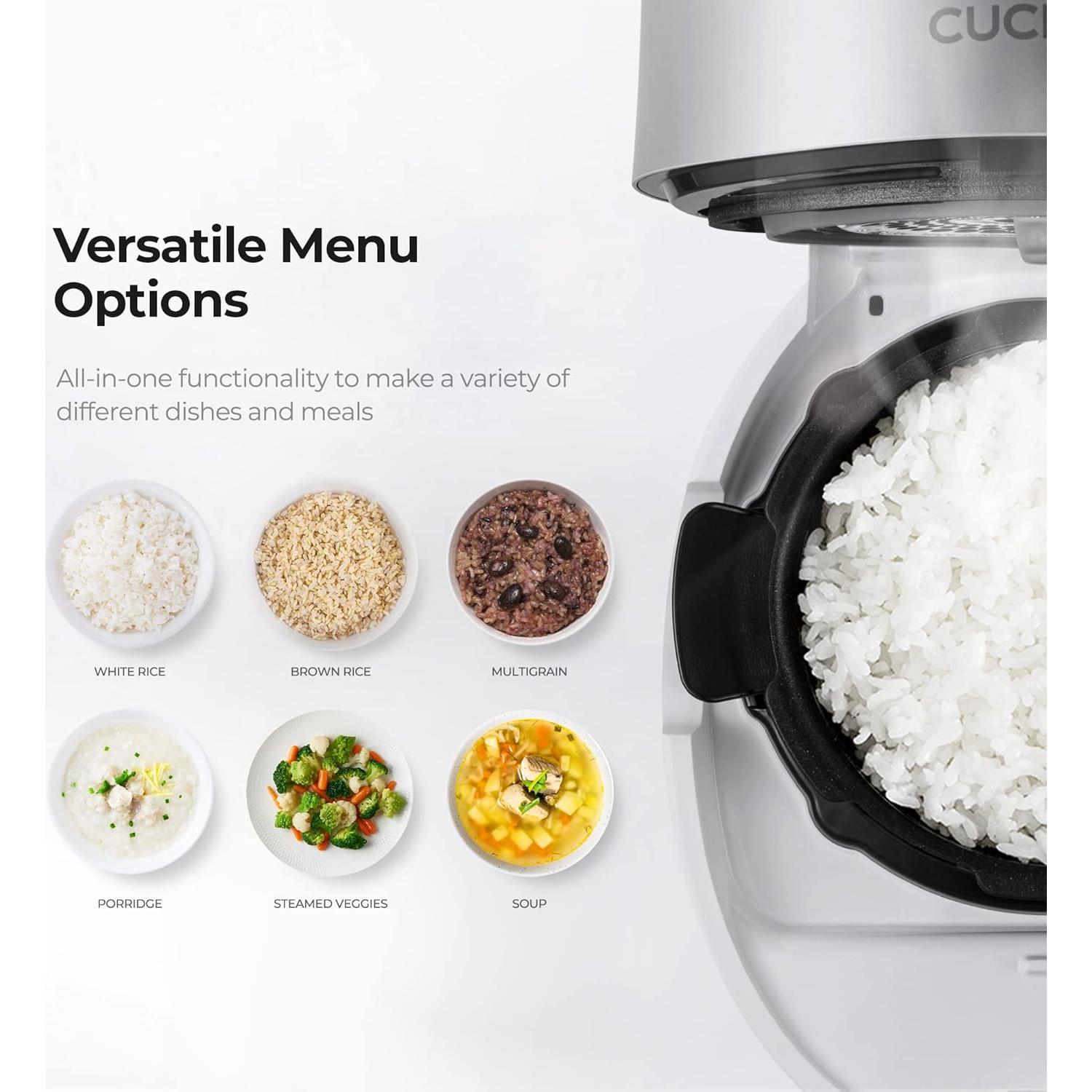 Cocina de Arroz de Presión CUCKOO CRP-MHTR0309F 3 Tazas Inducción