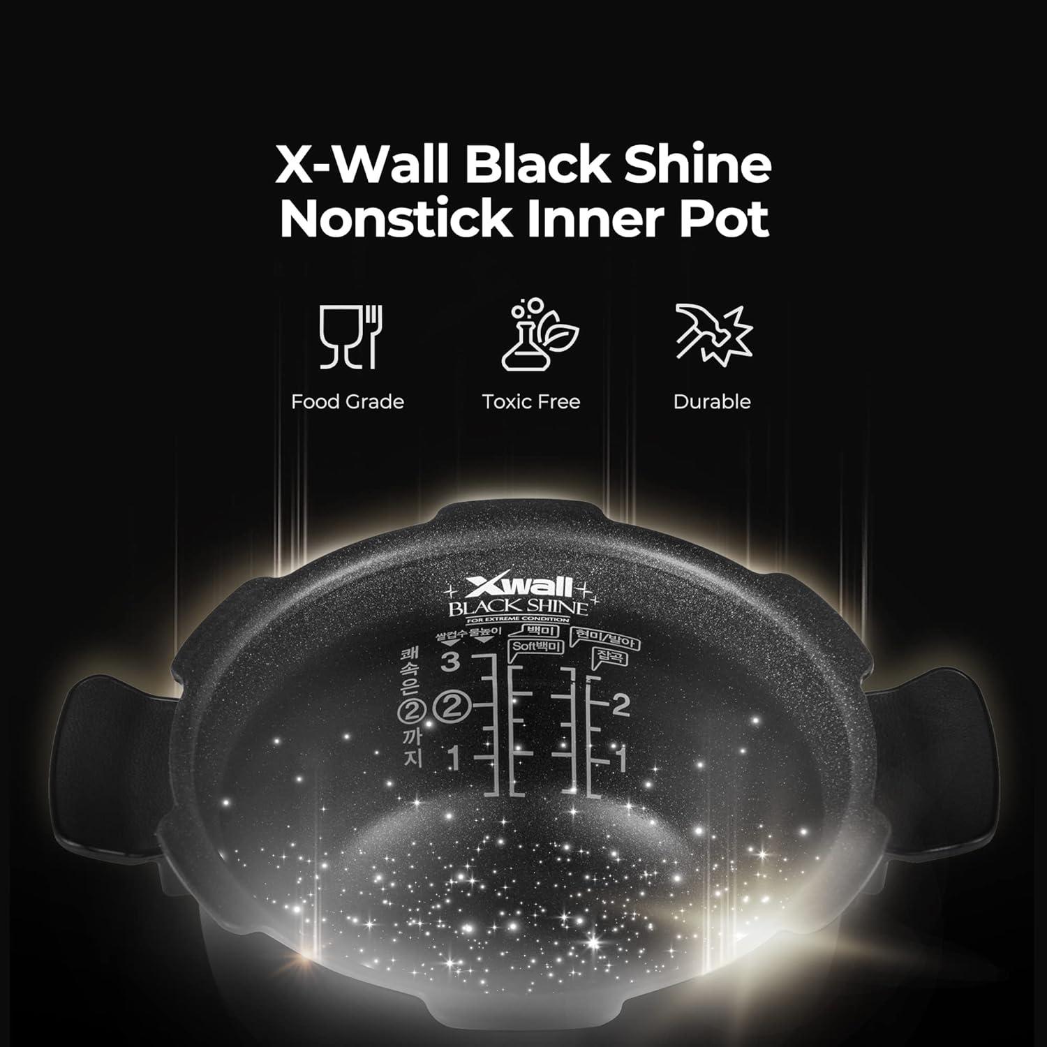 Cocina de Arroz de Presión CUCKOO CRP-MHTR0309F 3 Tazas Inducción