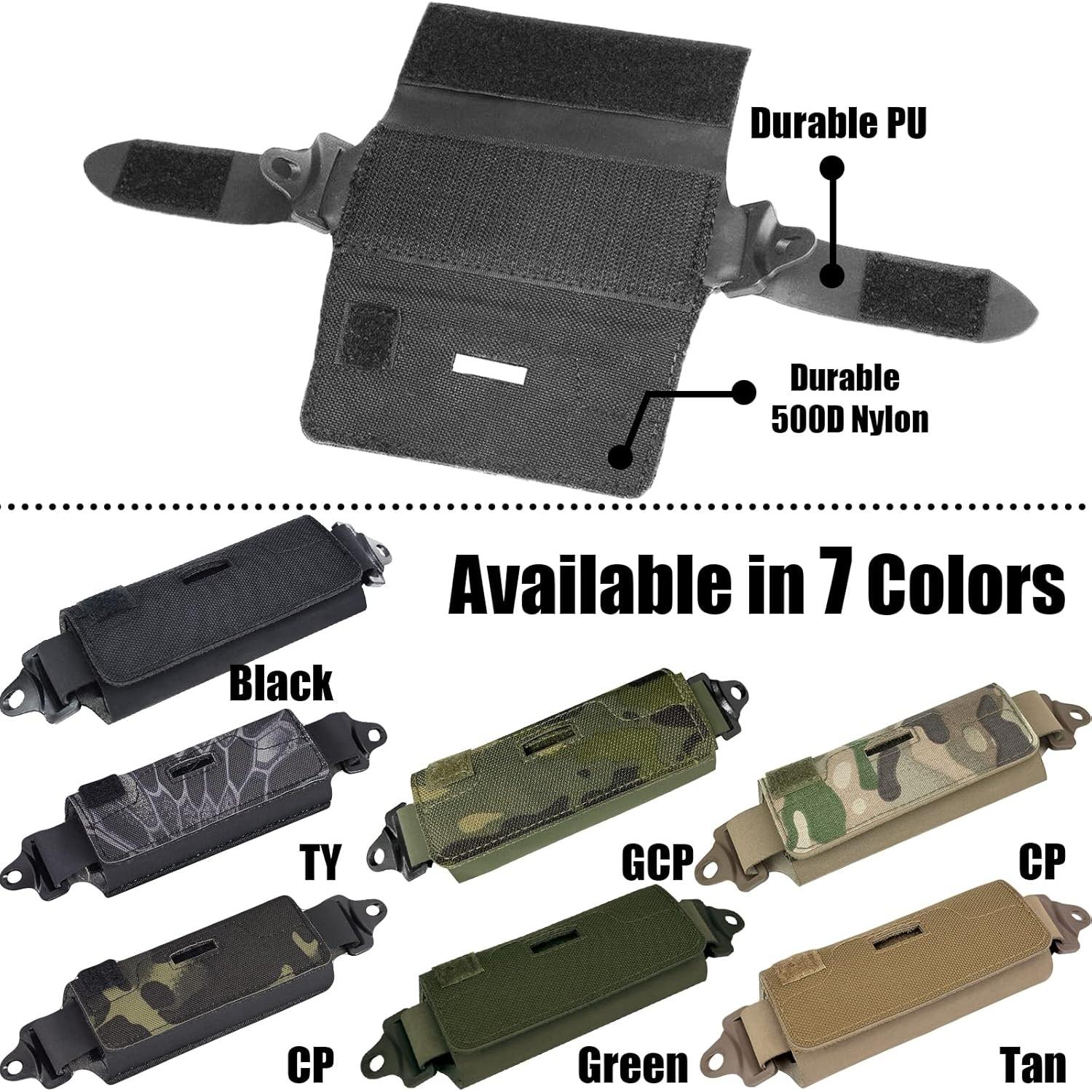 Funda Contrapeso ACTIONUNION para Casco Táctico 280g Ajustable