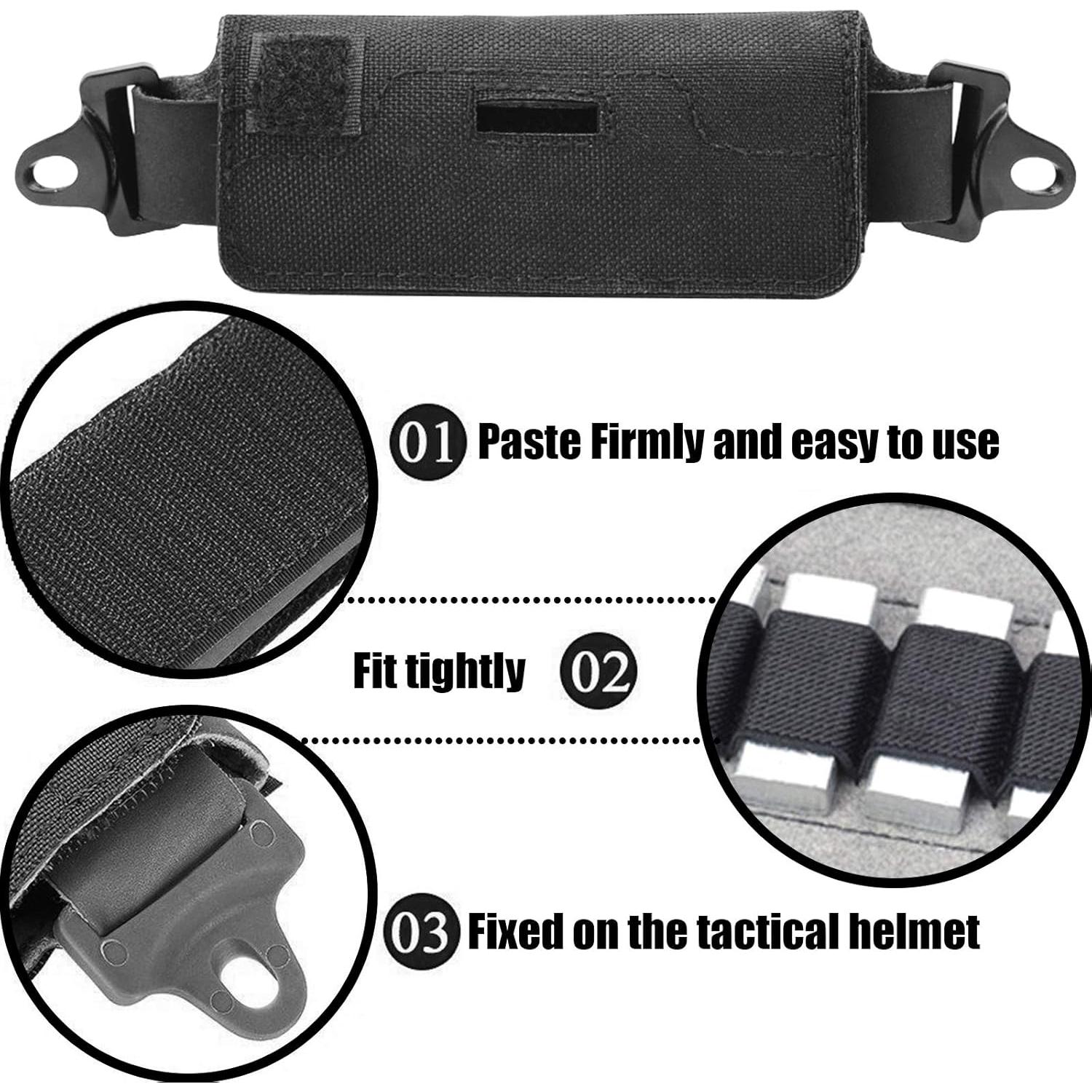 Funda Contrapeso ACTIONUNION para Casco Táctico 280g Ajustable