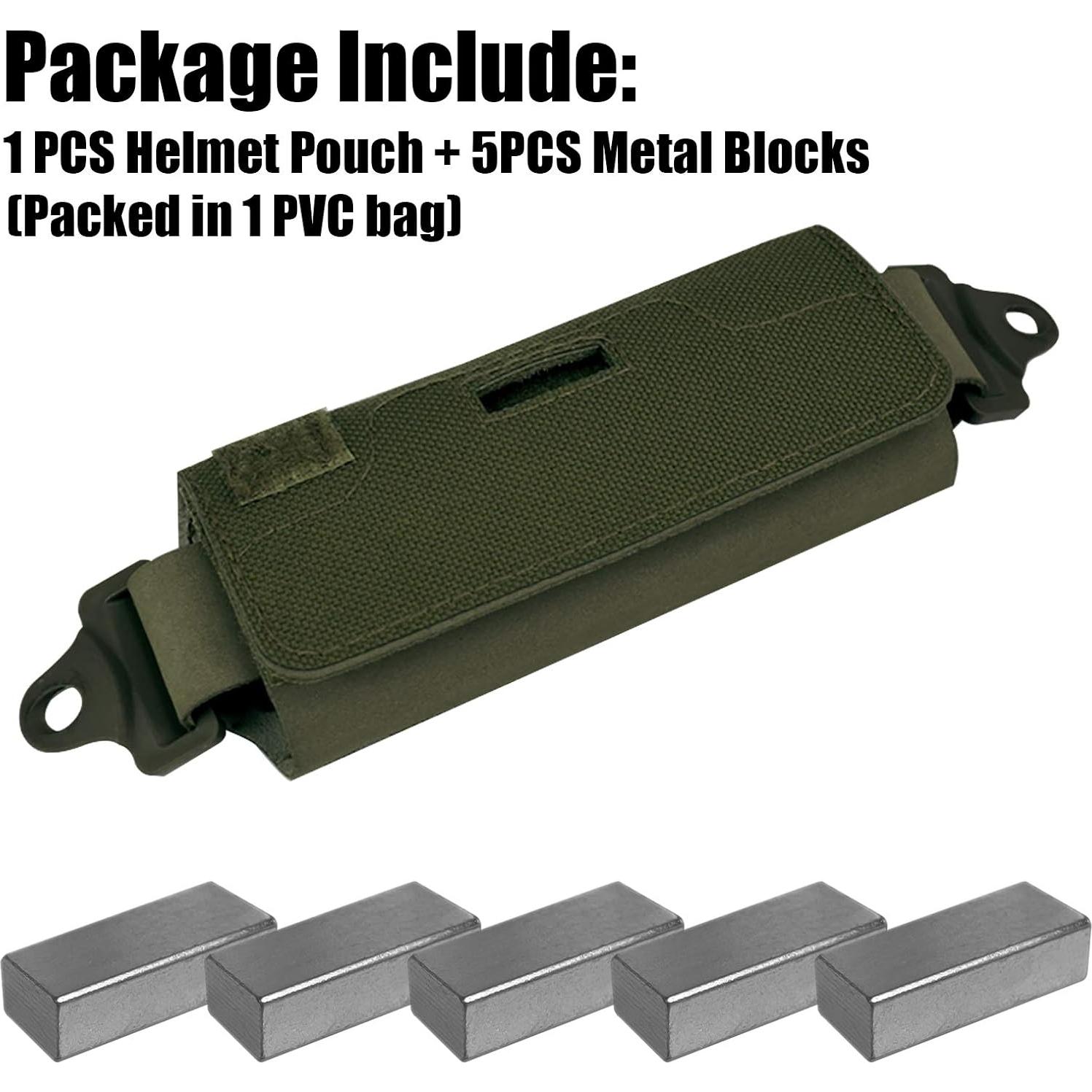 Funda Contrapeso ACTIONUNION para Casco Táctico 280g Ajustable