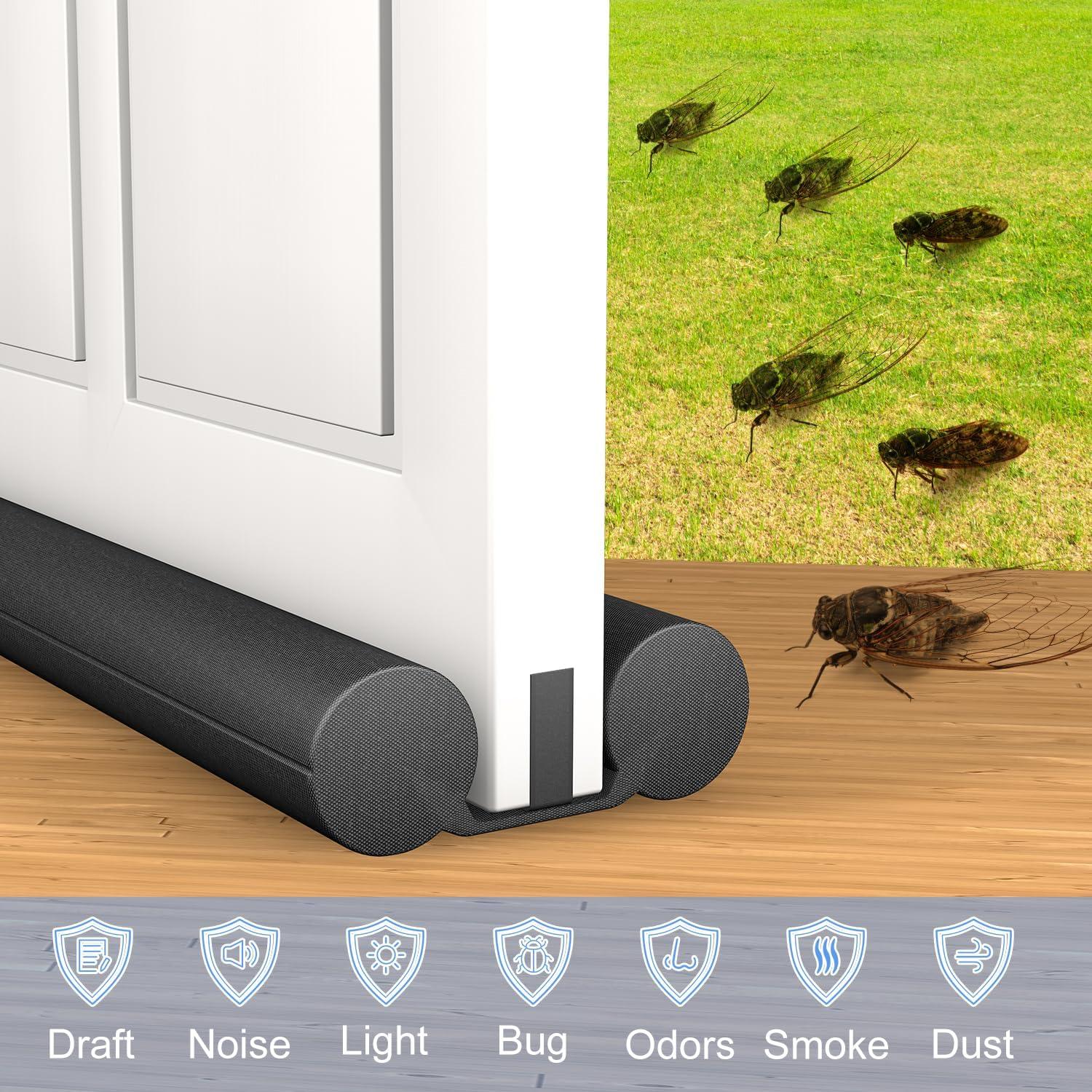 2 Tapones de Corriente de Aire SLIPEXSAFE 91.44 cm Ajustables