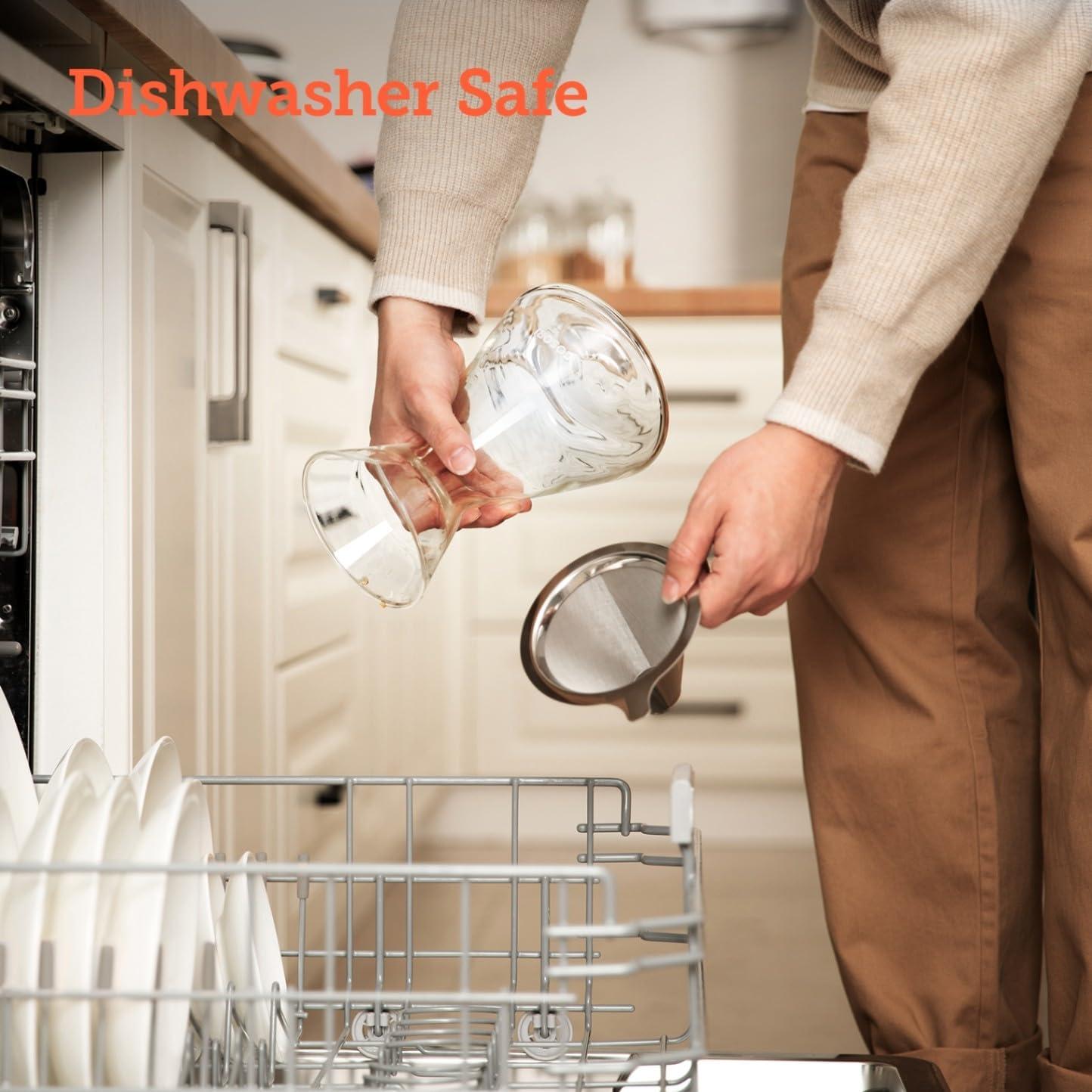 Cafetera de Goteo COSORI 8 Tazas Acero Inoxidable Doble Capa