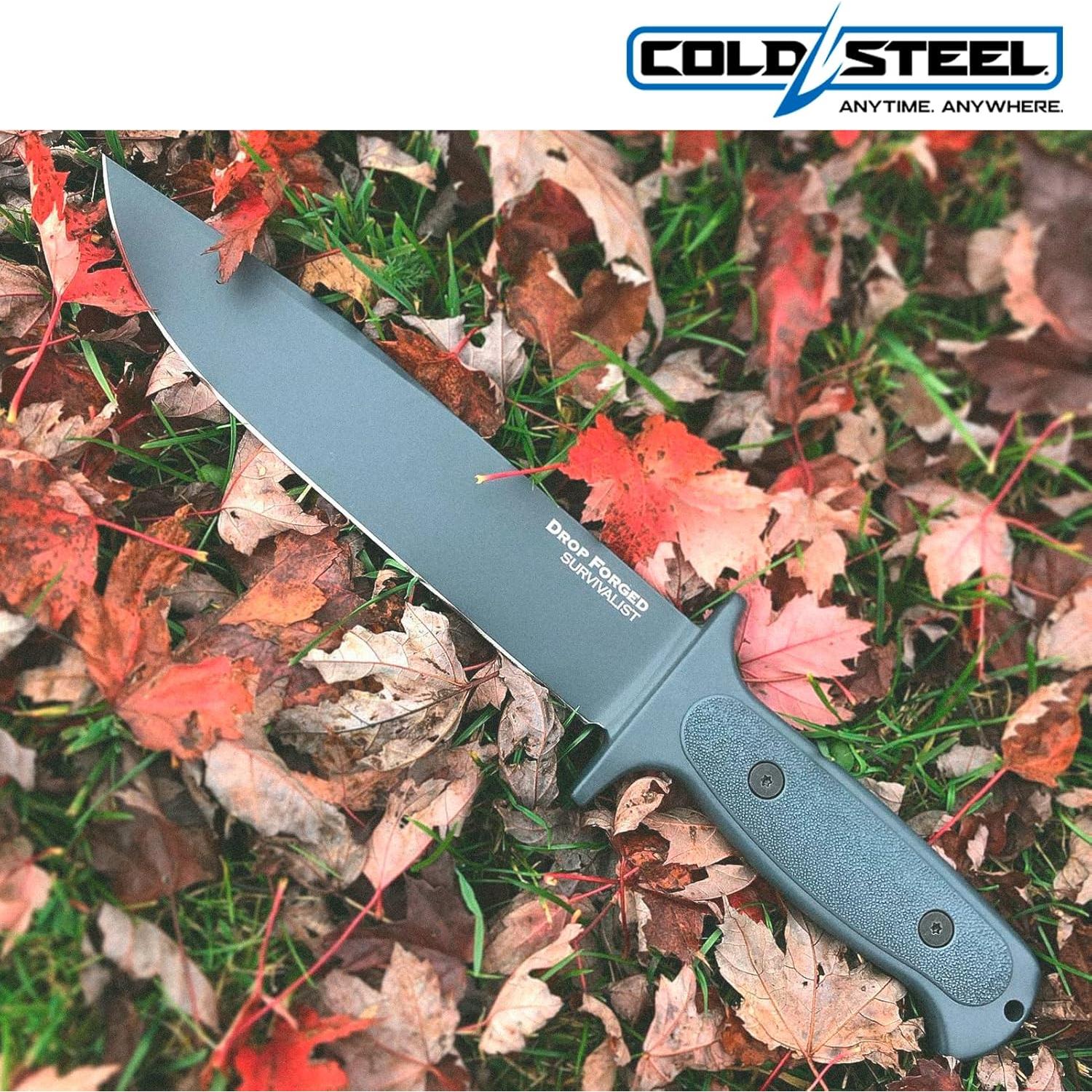 Cuchillo Táctico Cold Steel Drop Forged 20.32cm Acero 52100