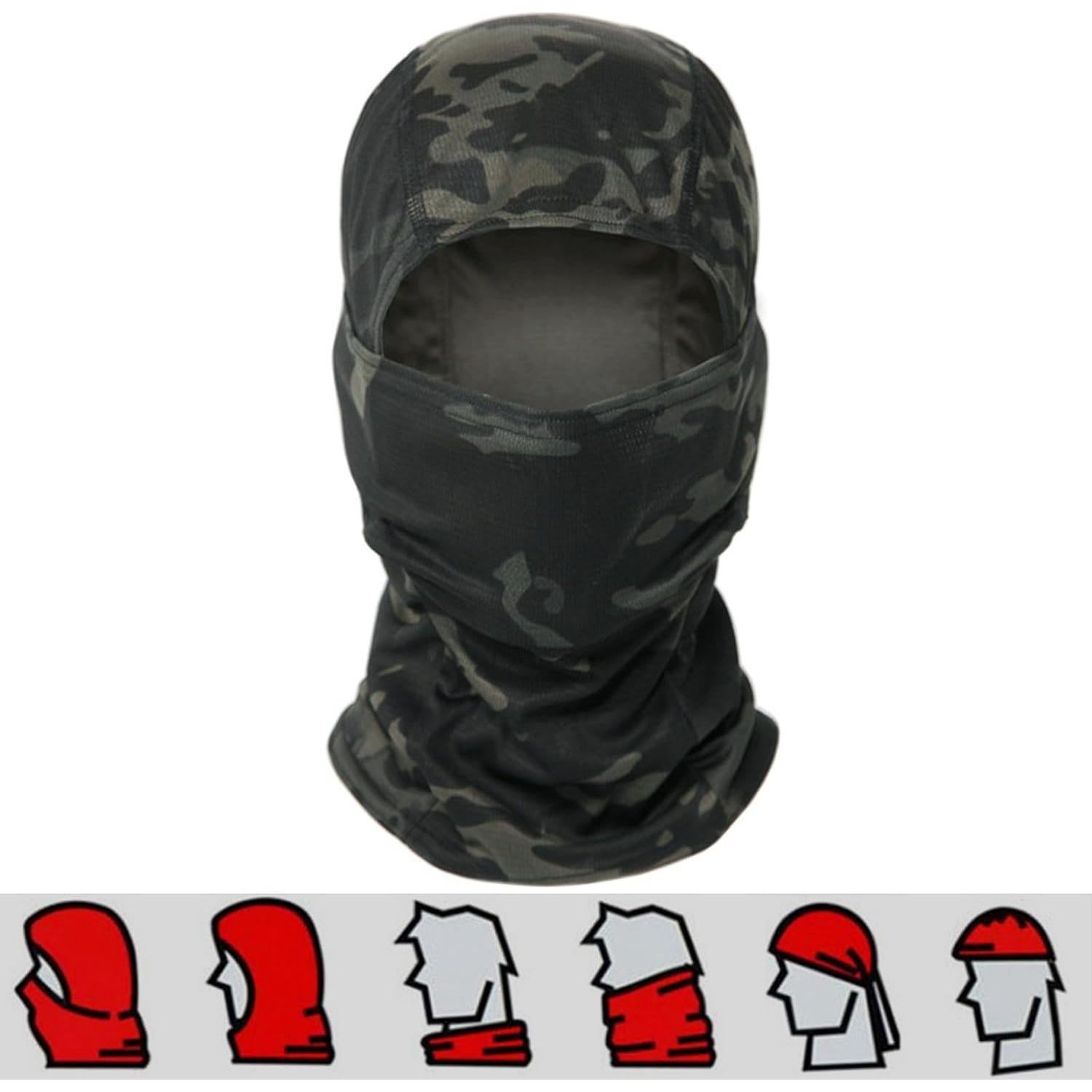 Casco Táctico VPZenar con Máscara y Gafas de Airsoft