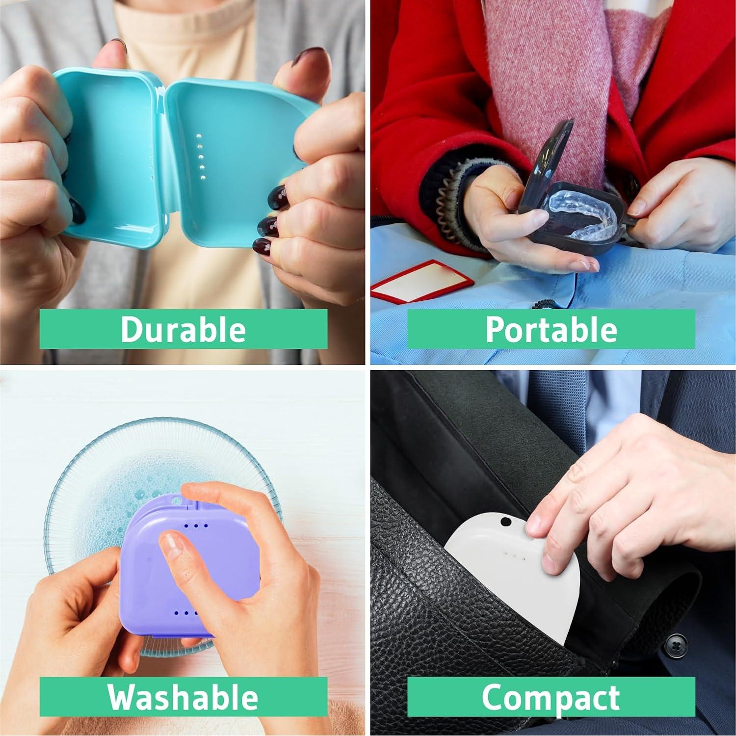 Estuches para Retenedores Mrs. Odonto - Paquete de 6 Colores