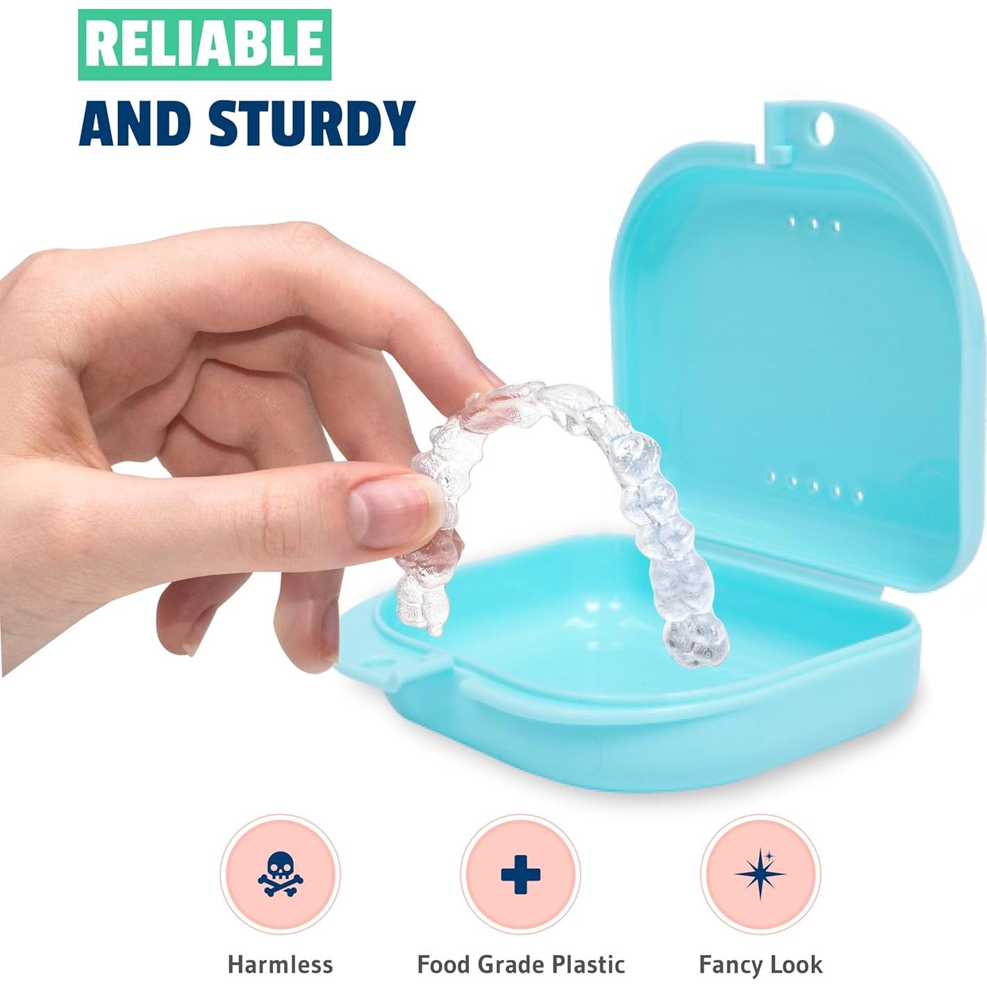 Estuches para Retenedores Mrs. Odonto - Paquete de 6 Colores