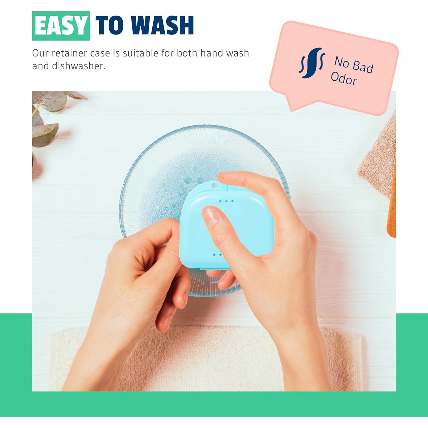 Estuches para Retenedores Mrs. Odonto - Paquete de 6 Colores