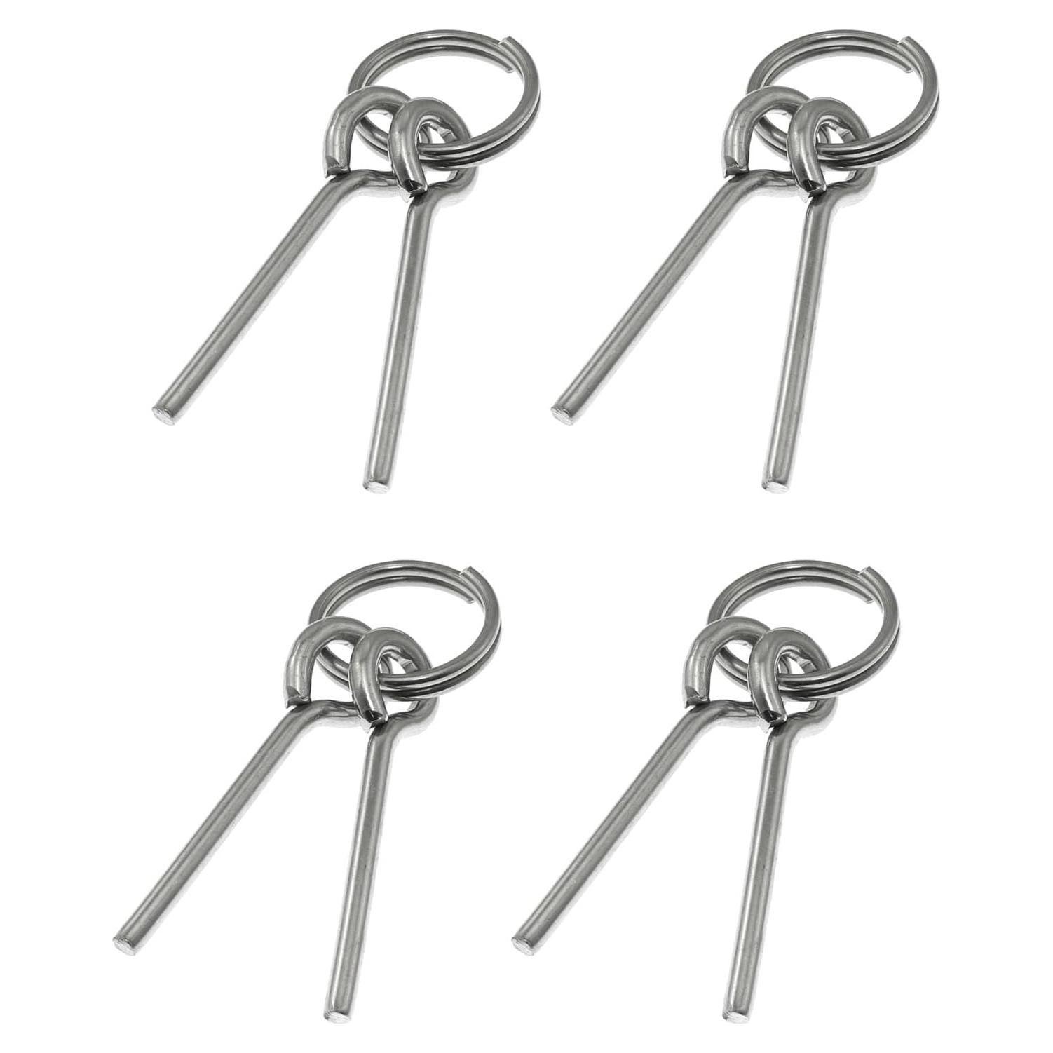 Maxmoral 4 Puntas de Reemplazo para Carpa 5mm x 50mm