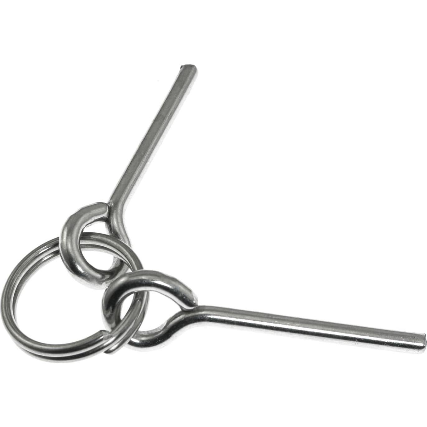 Maxmoral 4 Puntas de Reemplazo para Carpa 5mm x 50mm