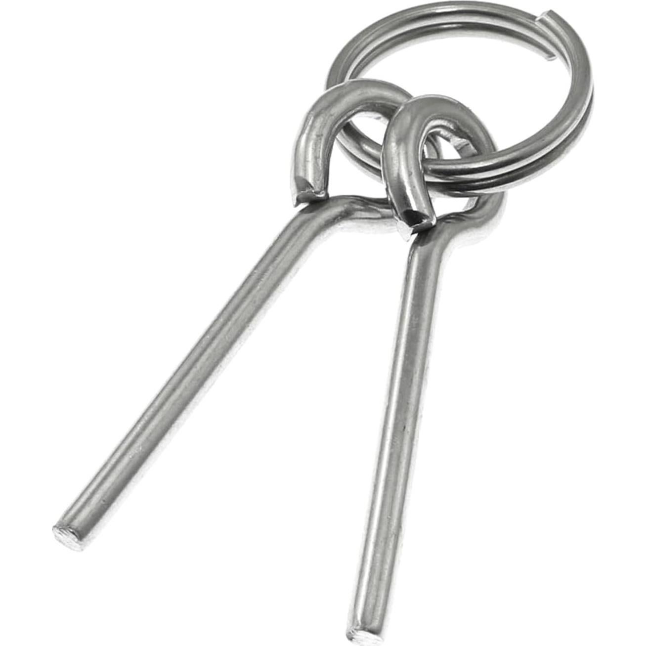 Maxmoral 4 Puntas de Reemplazo para Carpa 5mm x 50mm