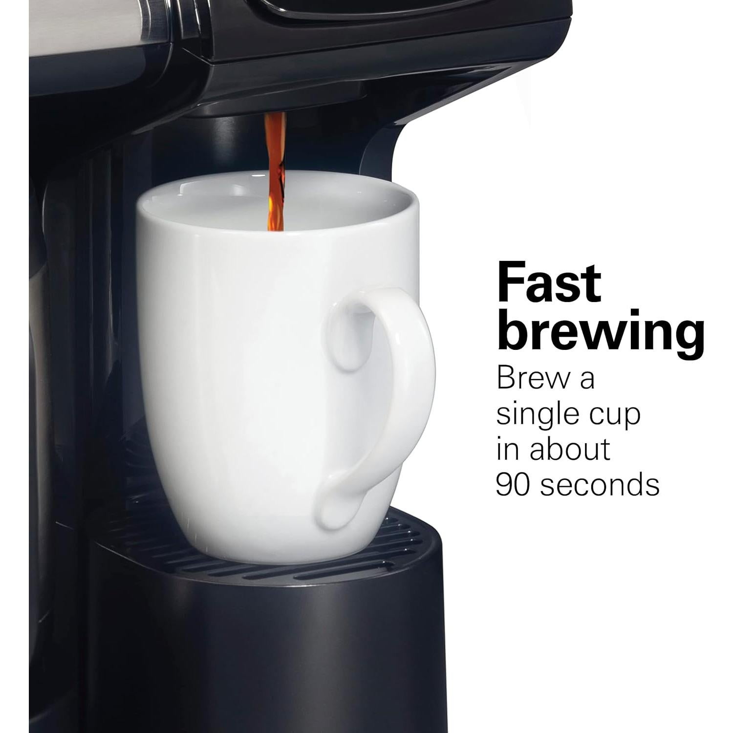 Cafetera Hamilton Beach FlexBrew Trio 12 Tazas Acero Inoxidable