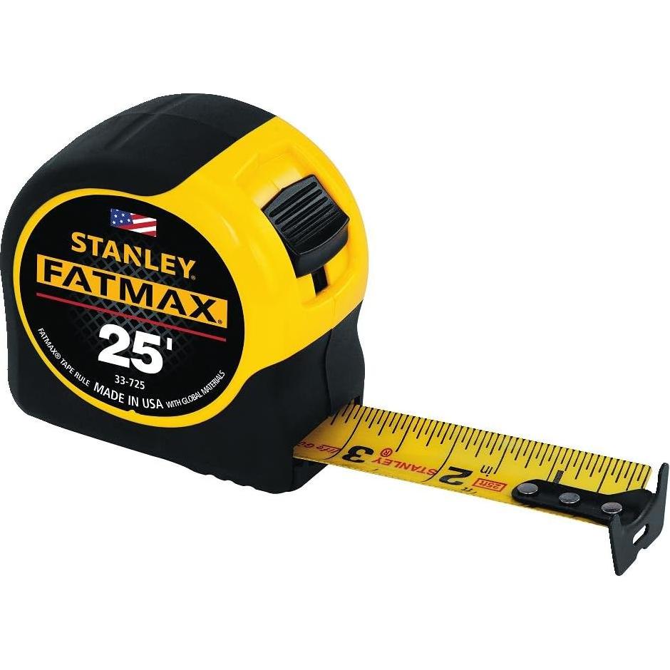 Cinta Métrica Stanley FatMax 7.62 m 2PK con bloqueo