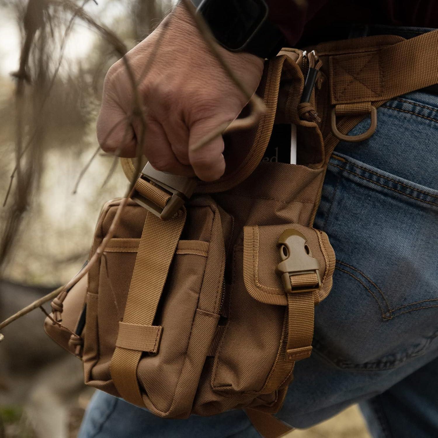 Bolsa táctica militar ANTÁRTIDA impermeable 21x30 cm