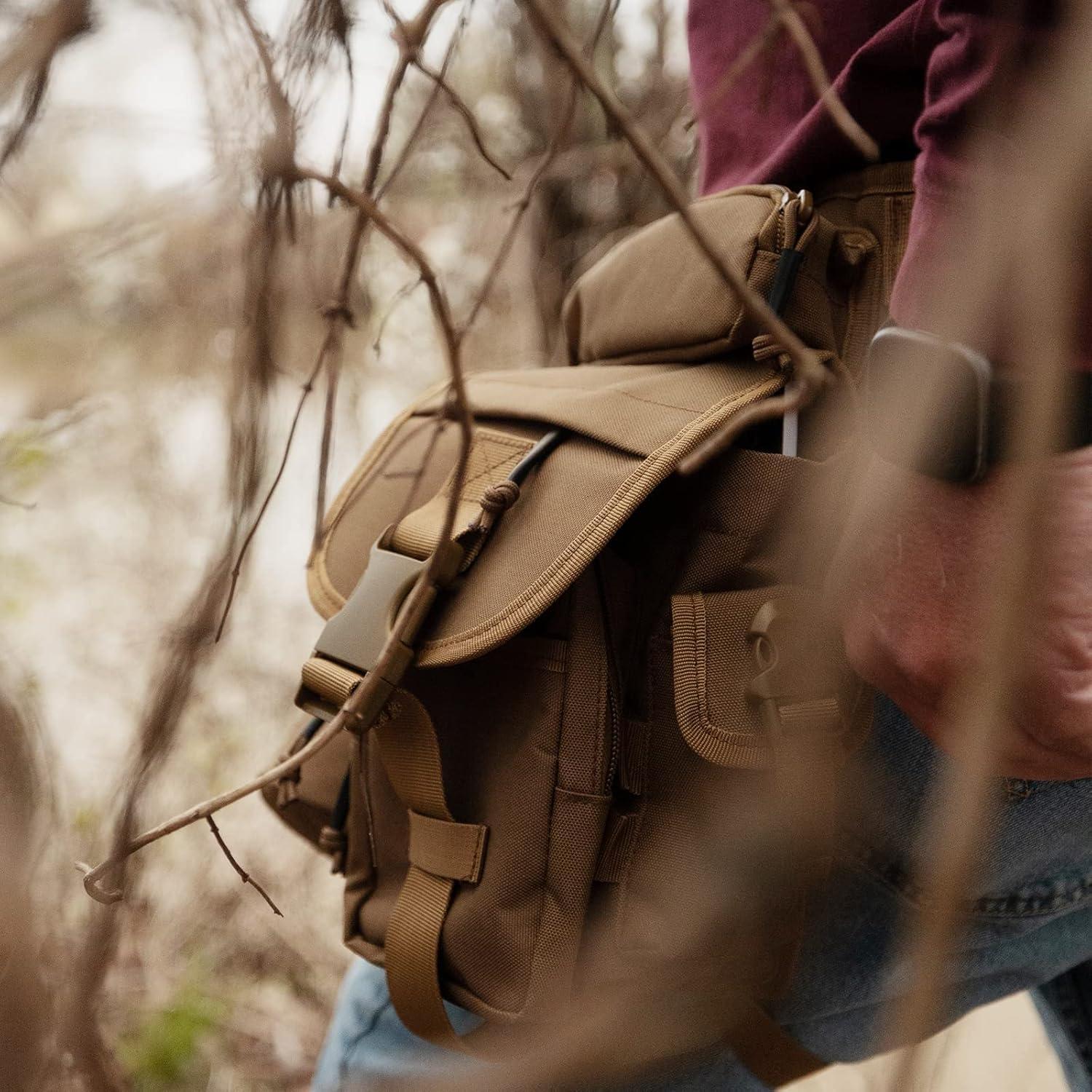 Bolsa táctica militar ANTÁRTIDA impermeable 21x30 cm