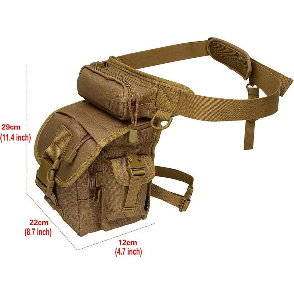 Bolsa táctica militar ANTÁRTIDA impermeable 21x30 cm