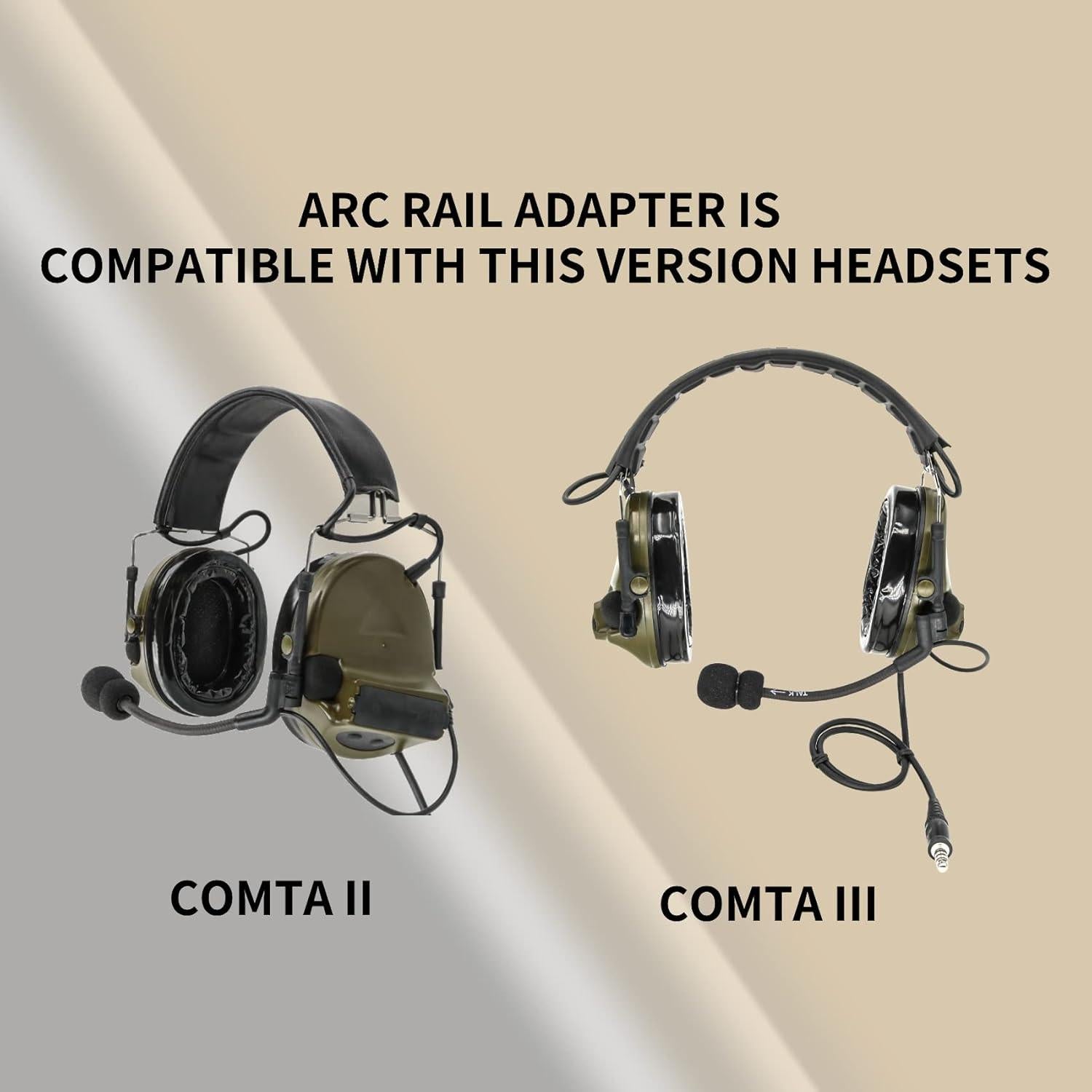 Adaptador de Riel ARC Hearangel Modelo ARC para Auriculares