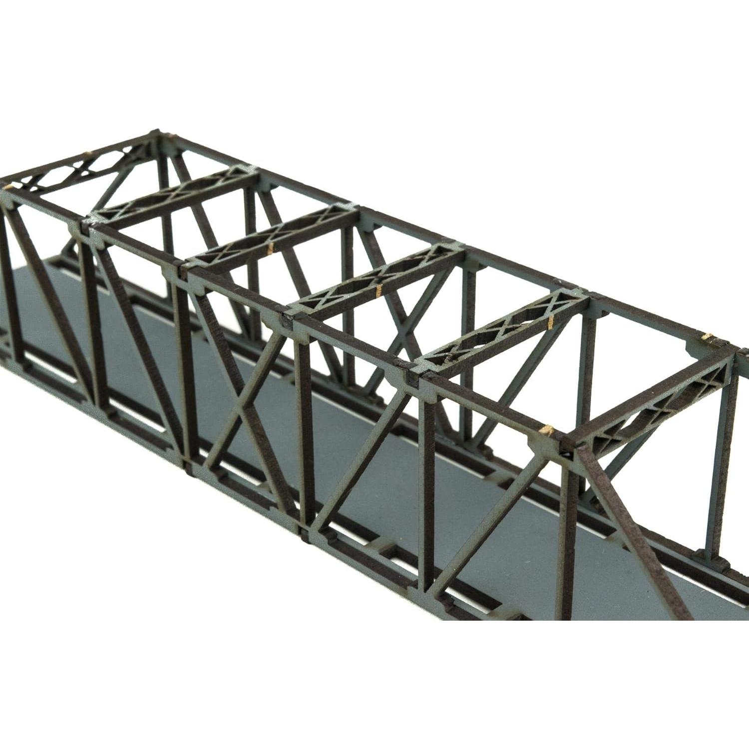 Puente de Viga MDF Pista Simple N-Gauge War World Scenics 200mm