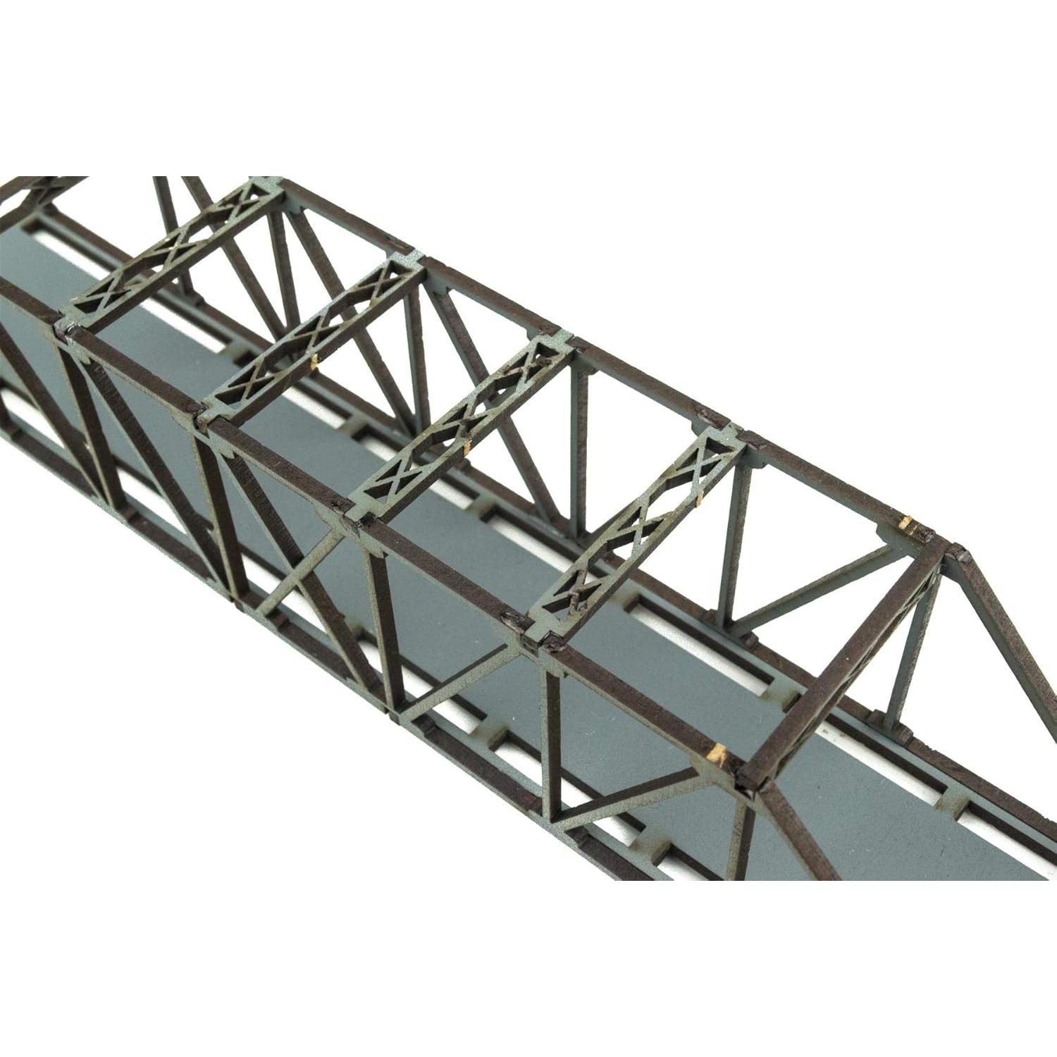 Puente de Viga MDF Pista Simple N-Gauge War World Scenics 200mm