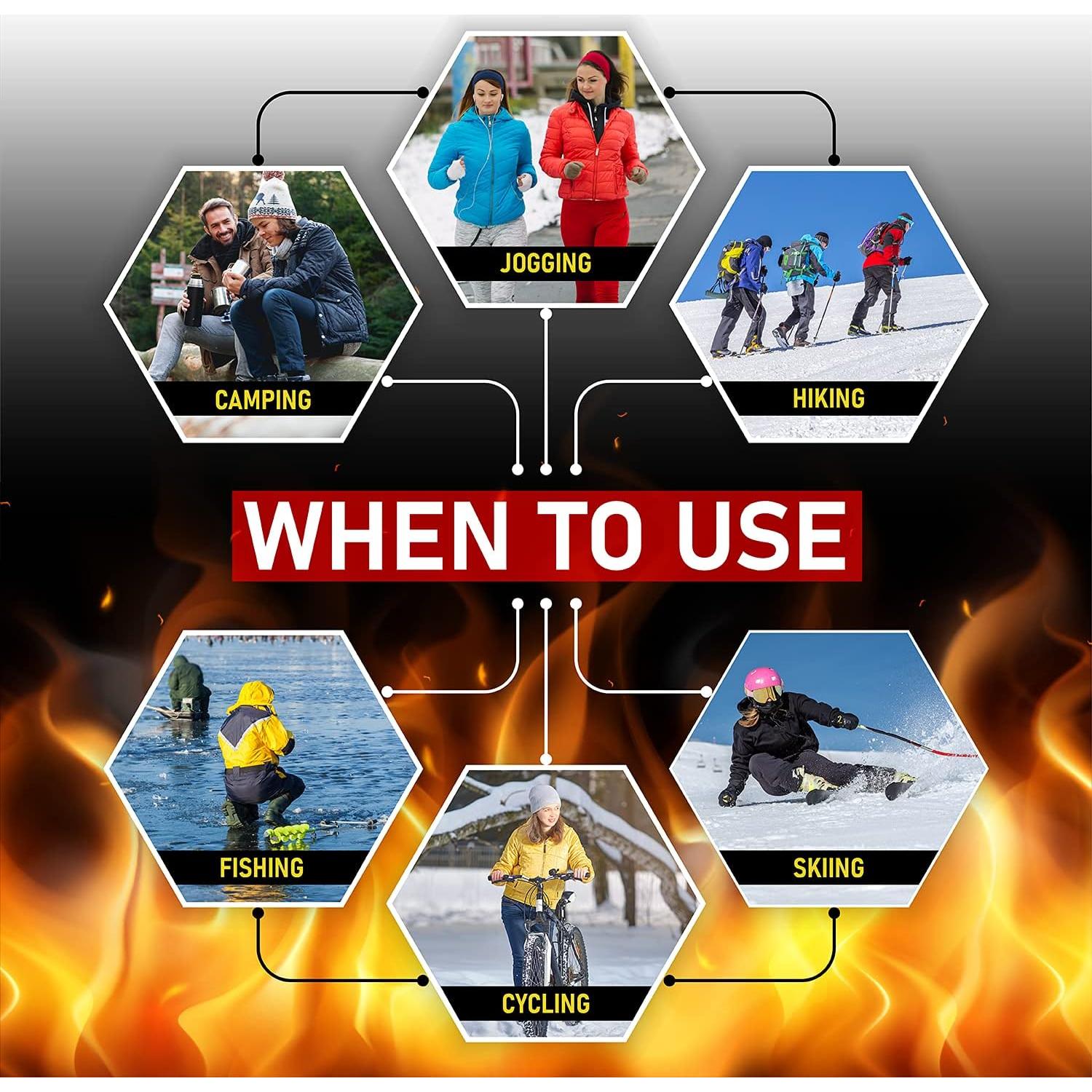 Calentadores de Plantillas Sport Temp - 20 Pares, 10 Horas Calor