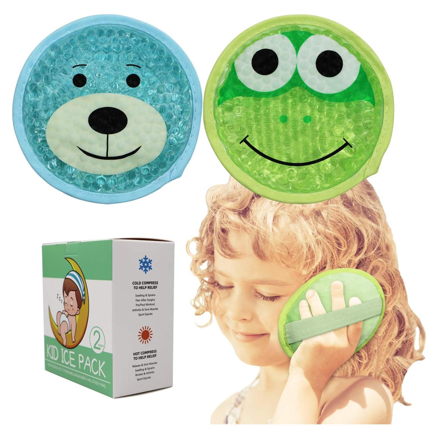 Paquete de Hielo para Niños Morelei - 2 Gel Frío/Caliente 12.45 cm