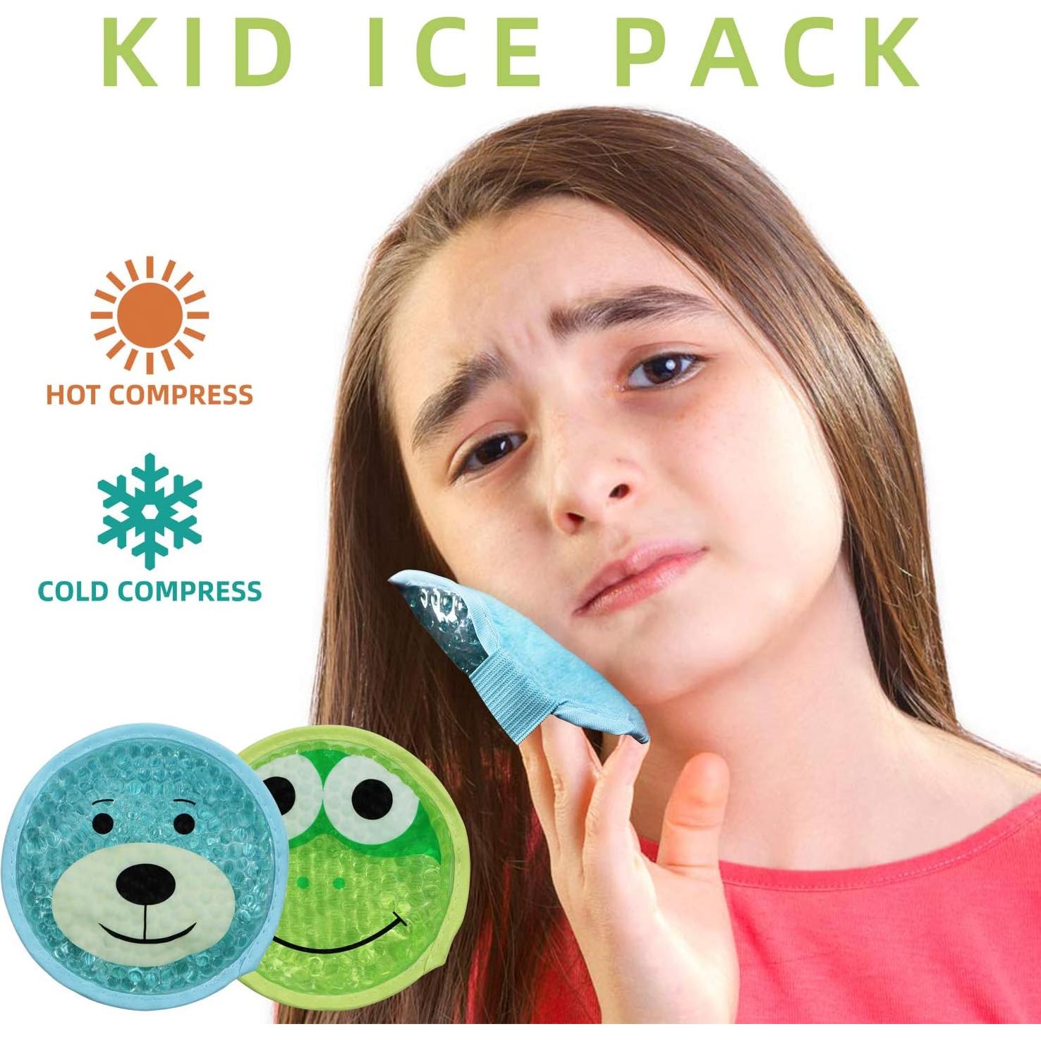 Paquete de Hielo para Niños Morelei - 2 Gel Frío/Caliente 12.45 cm