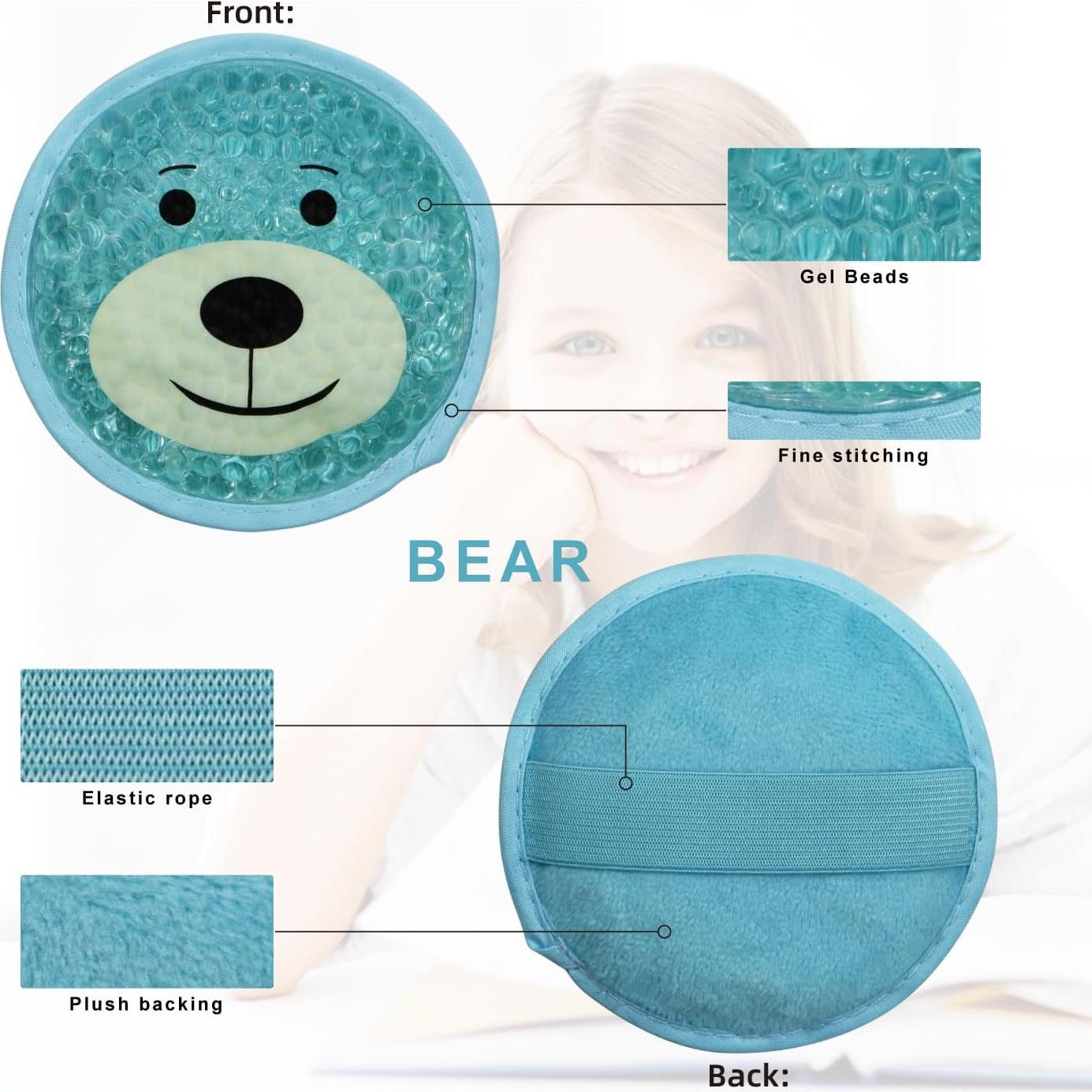 Paquete de Hielo para Niños Morelei - 2 Gel Frío/Caliente 12.45 cm