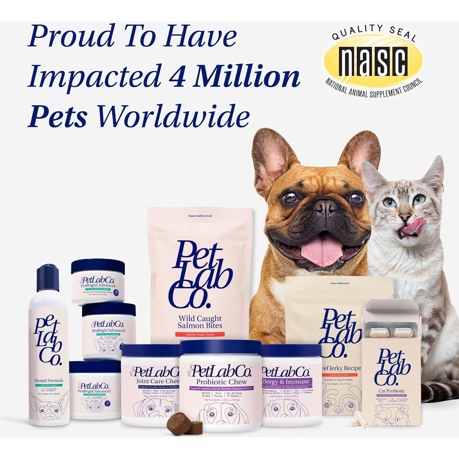 Multivitamina Masticable para Perros PetLab Co. - 22 en 1