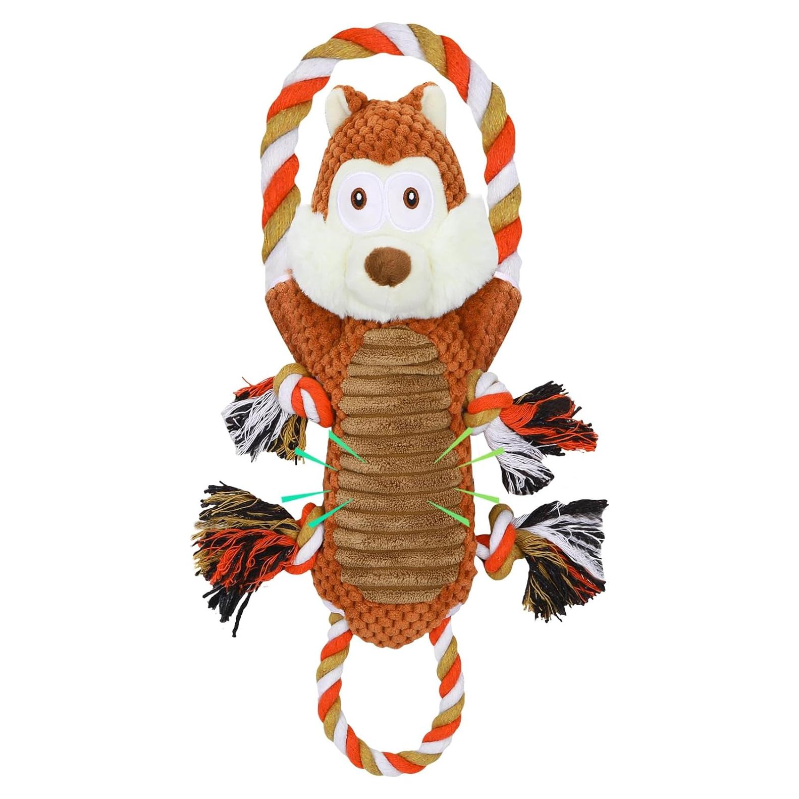 Juguete interactivo para perros grandes Drmstow con sonido y cuerda