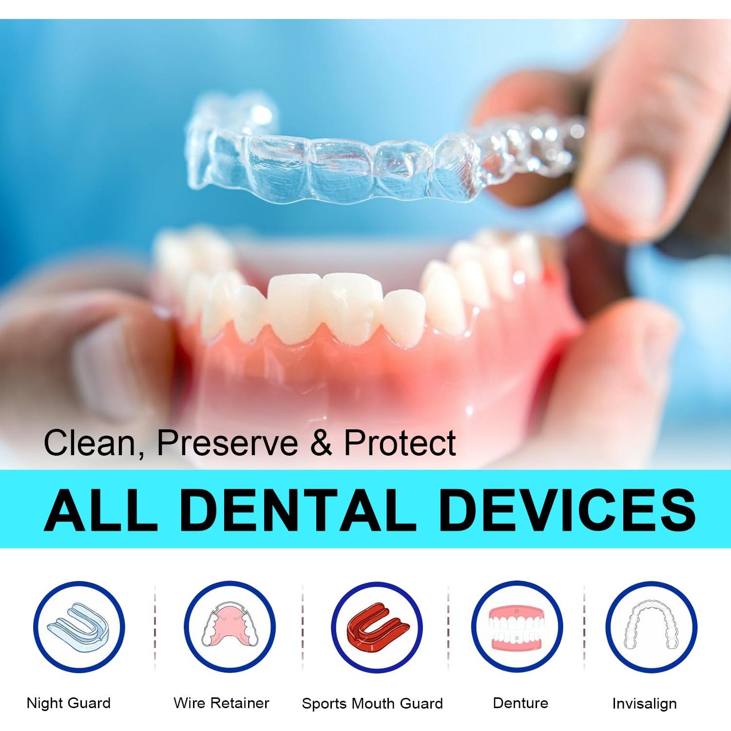 Limpiador de Retenedores MySmile 120 Tabletas Menta