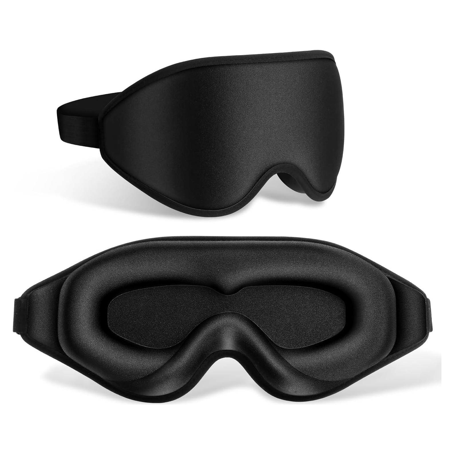 Máscara de Sueño 3D FlyCoco para Ojos - Bloqueo Total de Luz