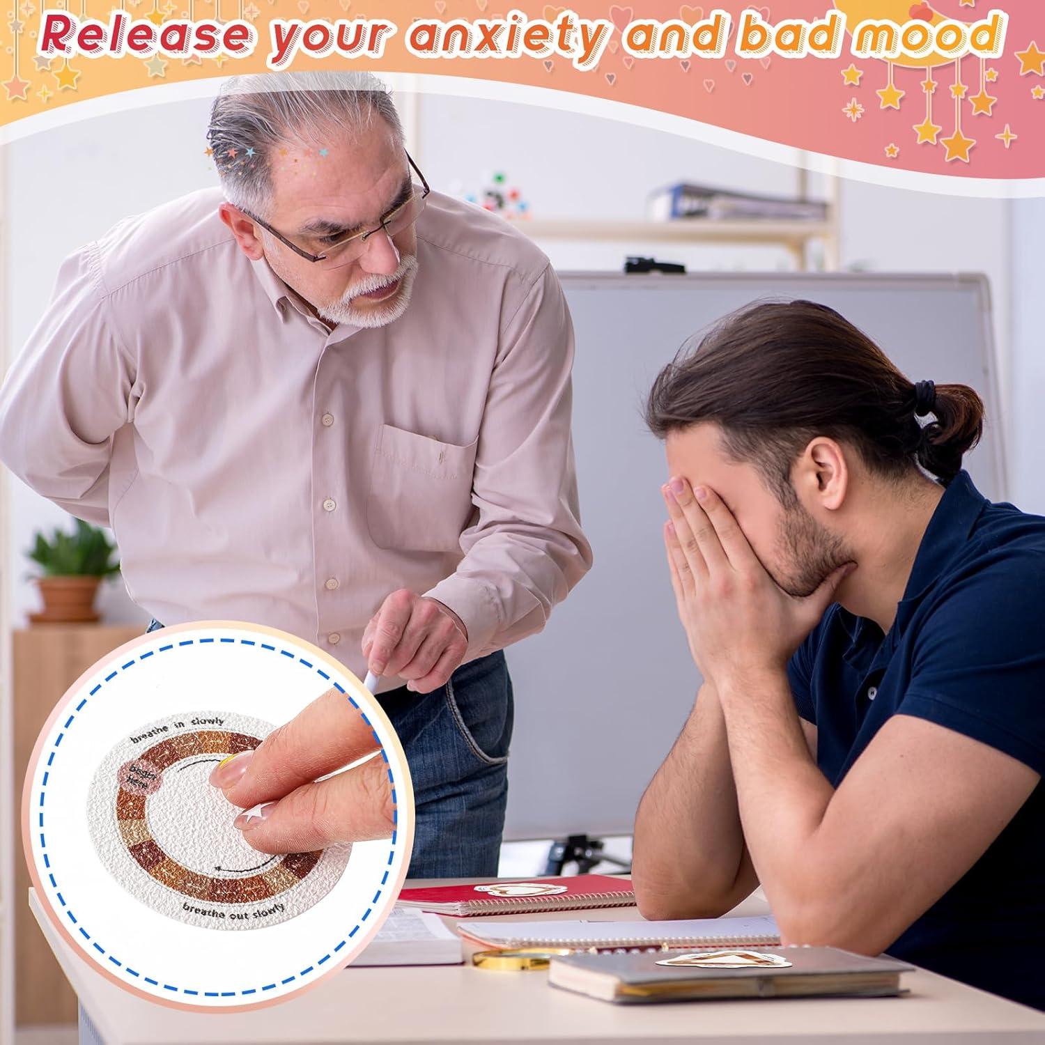 Calcomanías Sensoriales Antiestrés Gersoniel 72 Pcs Boho