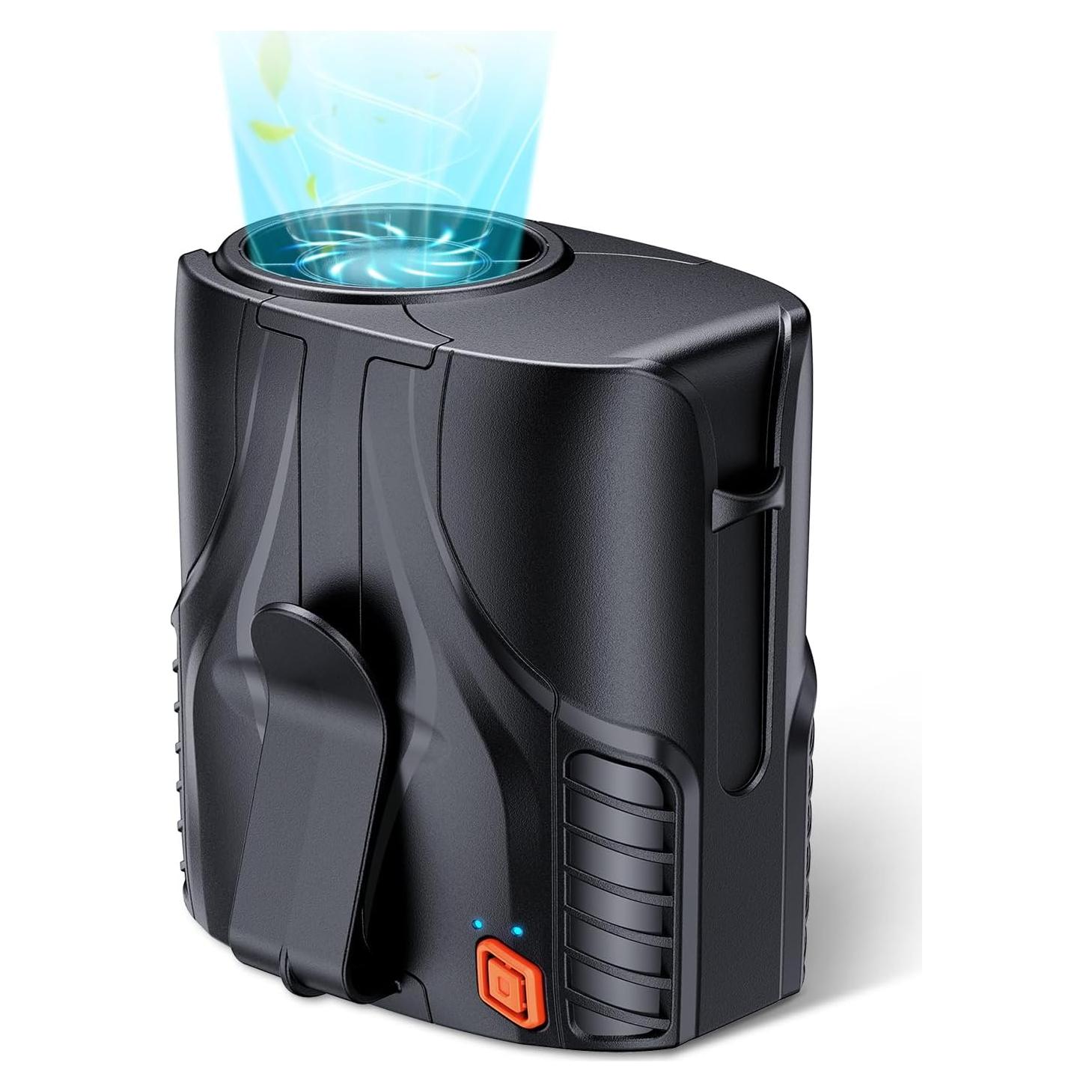 Ventilador Personal Portátil DeeKom WFAN-Black 40H 6 Velocidades