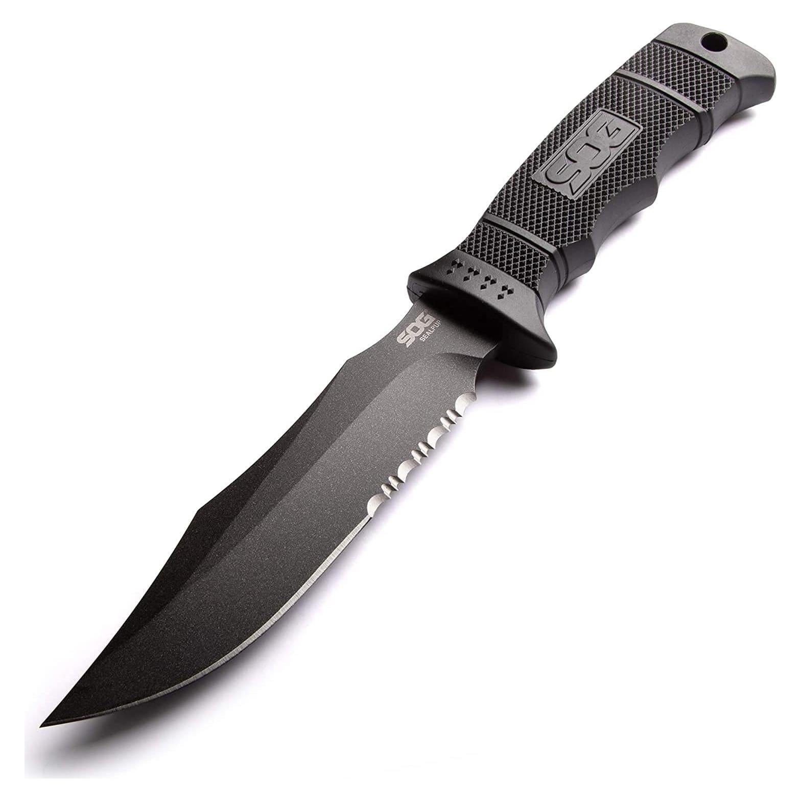 Cuchillo SOG SEAL Pup con funda - Cuchillo de caza 12.07 cm