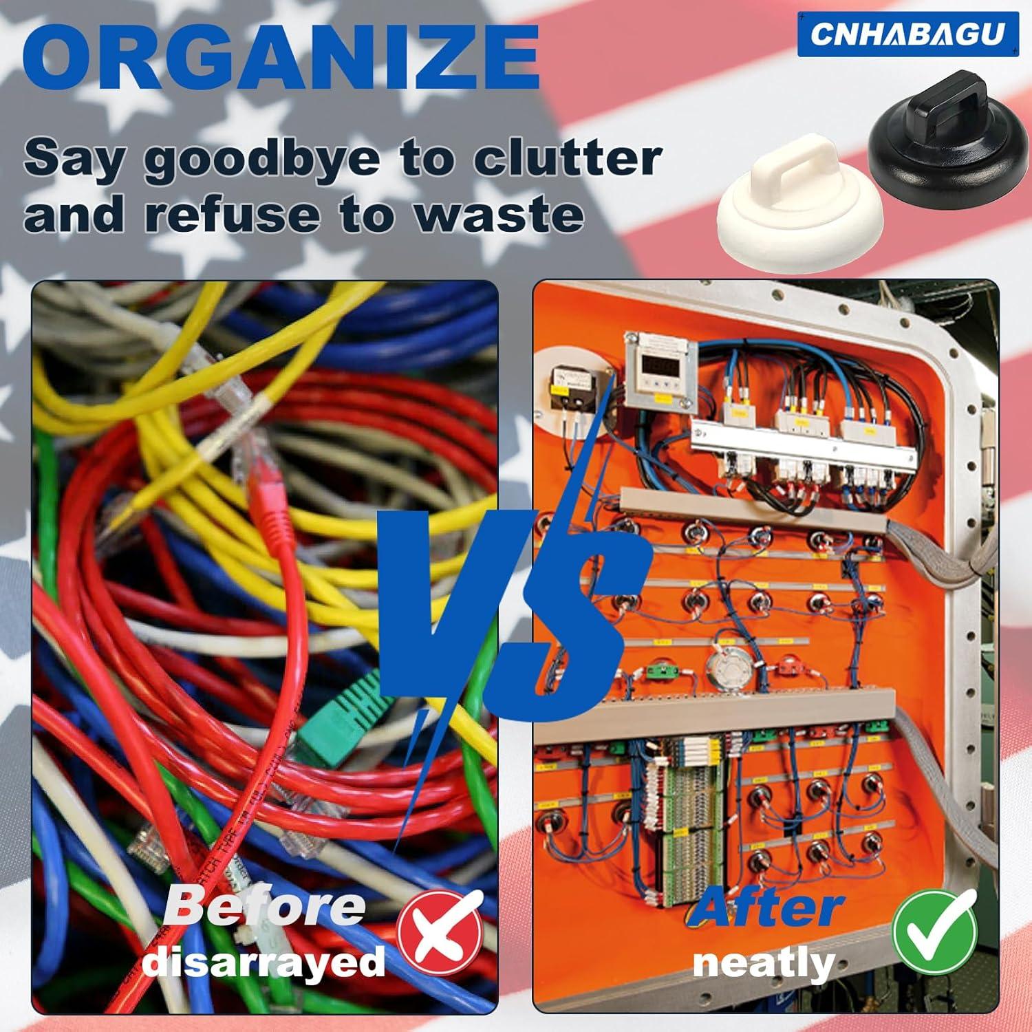 Soporte de Brida Magnética CNHABAGU 10 Piezas 2.03 cm