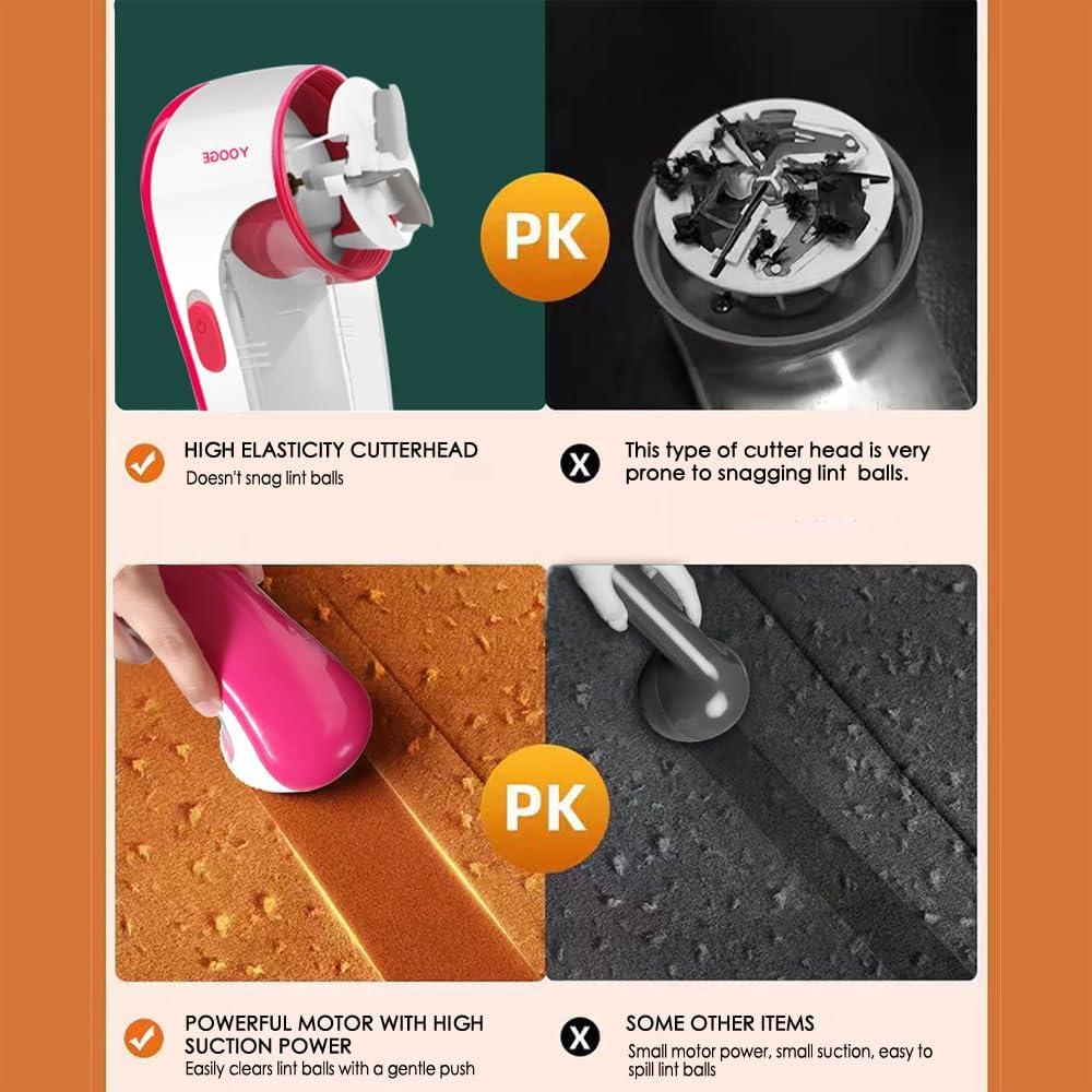 Removedor de Pelusa Eléctrico Nayoge YG-208 USB 190g