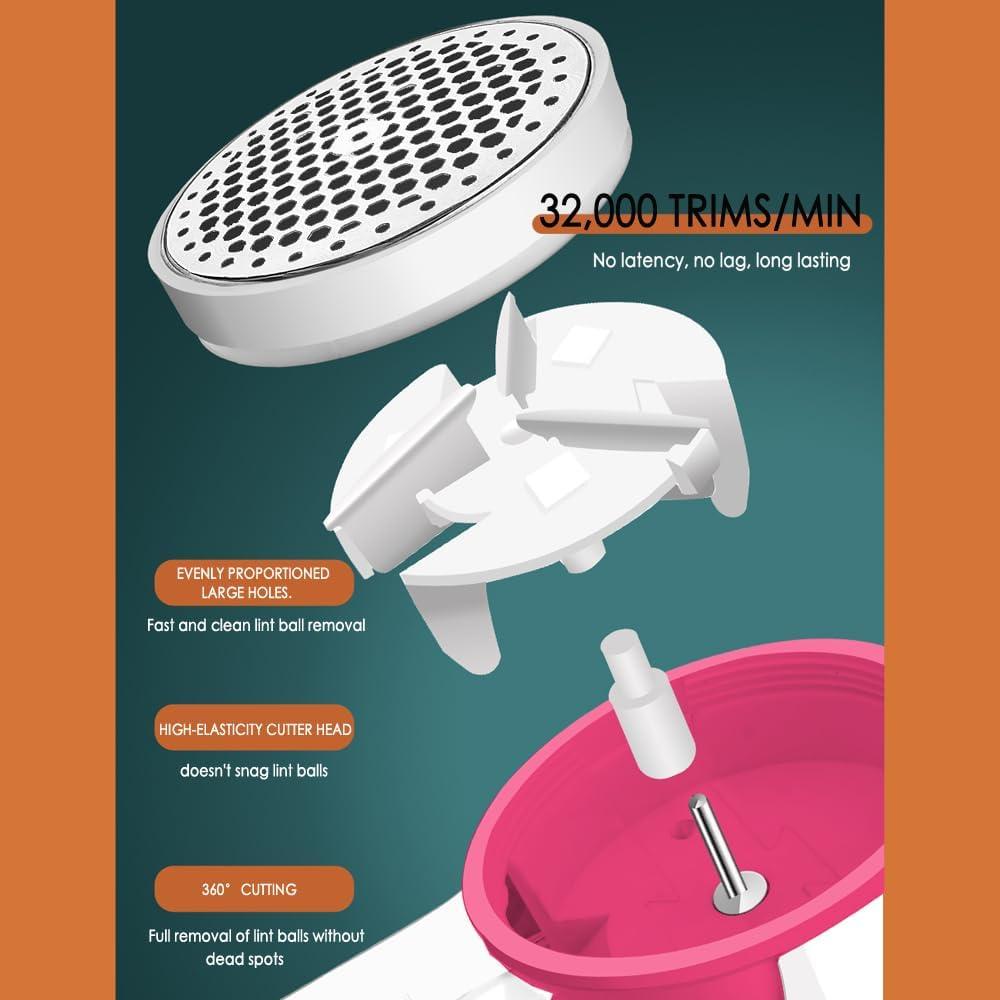 Removedor de Pelusa Eléctrico Nayoge YG-208 USB 190g