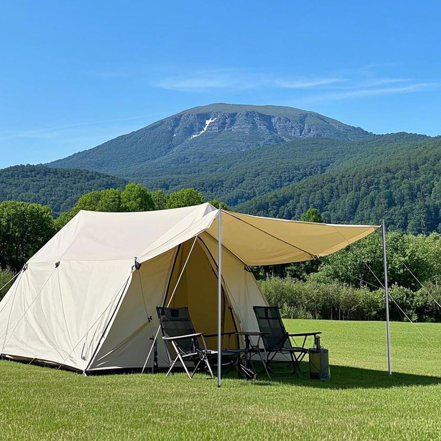 Postes de tienda Neween ajustables, set de 2, 194 cm