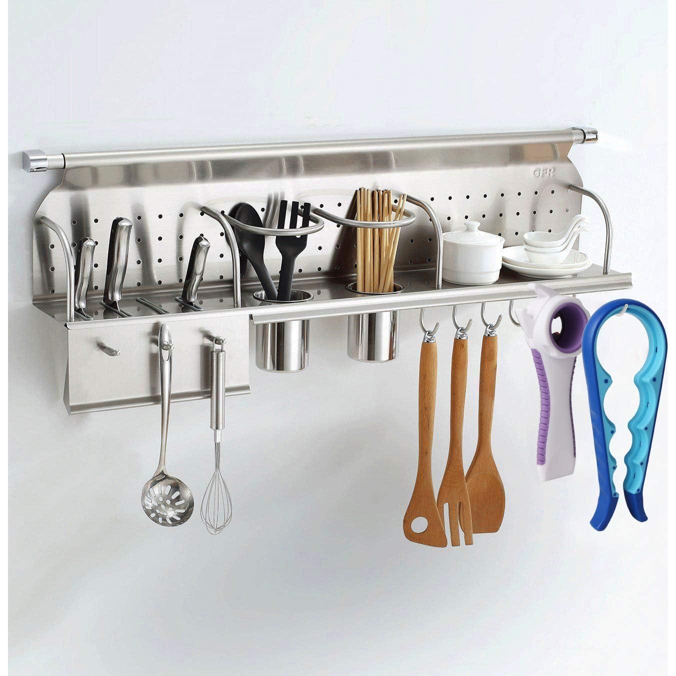 Abridor Multifuncional 5-en-1 MEYUEWAL para Tarros y Latas Azul