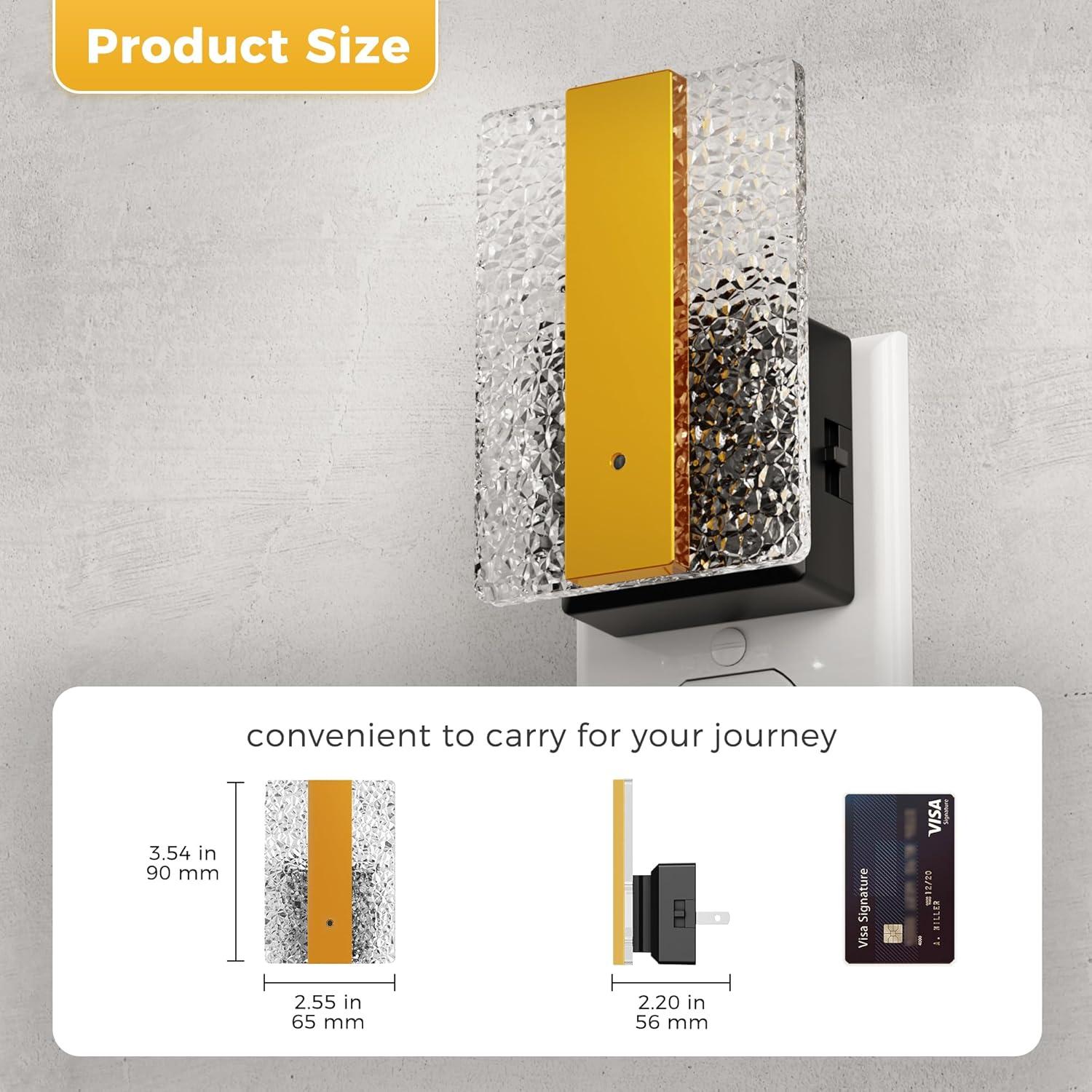 Luz Nocturna LED Regulable LOHAS 2 Paquete 3000K 0-100LM