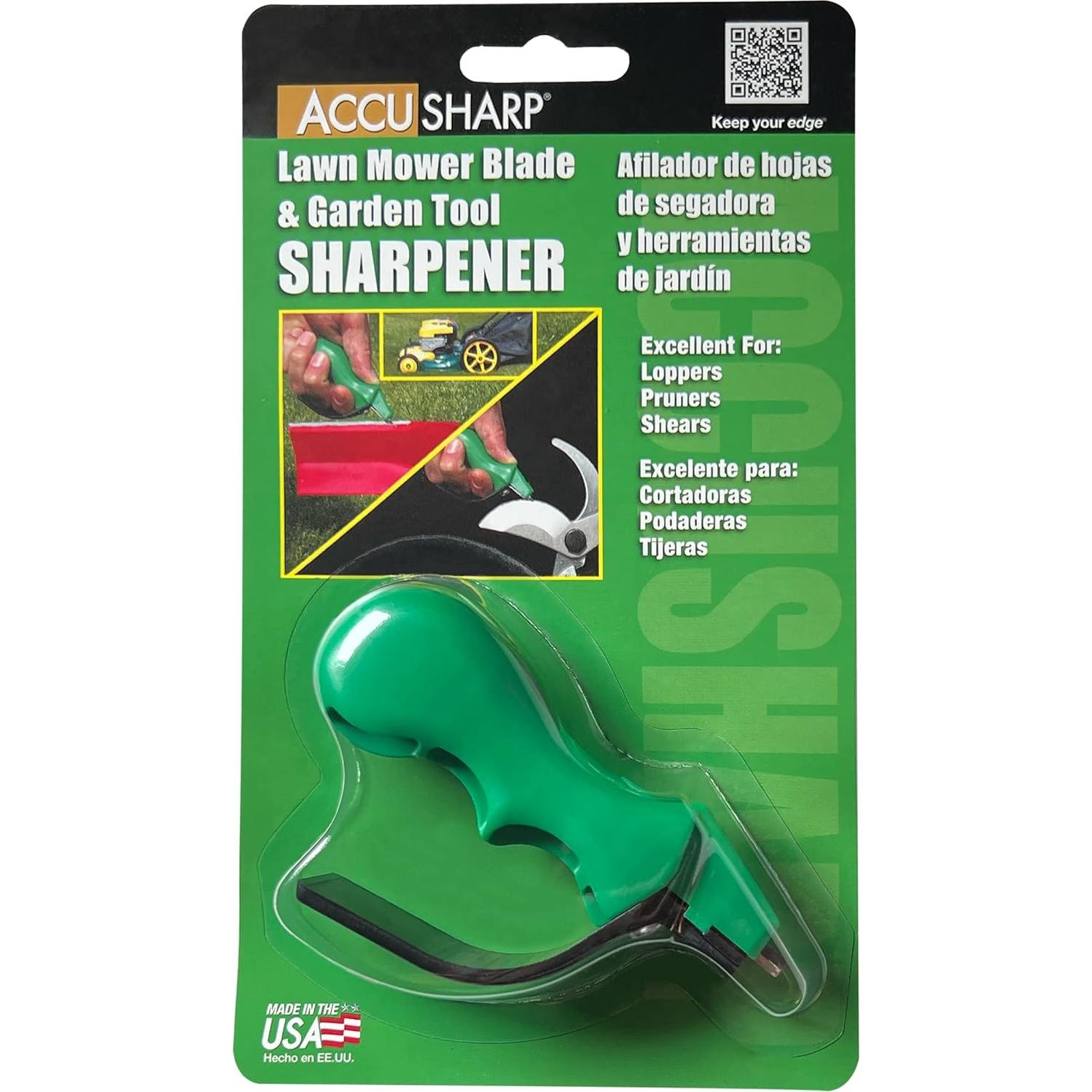 Afilador de Herramientas de Jardín AccuSharp 1012C Verde 0.41kg