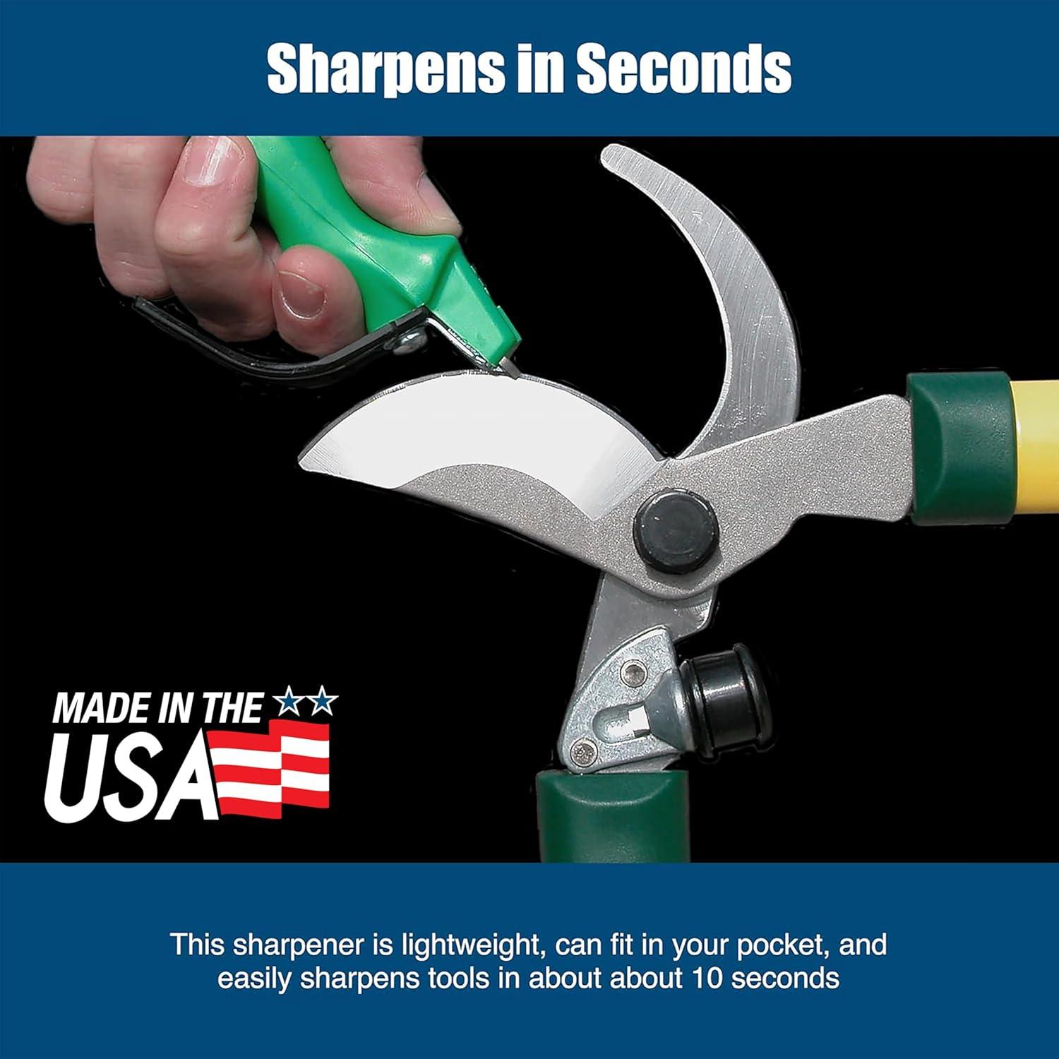 Afilador de Herramientas de Jardín AccuSharp 1012C Verde 0.41kg