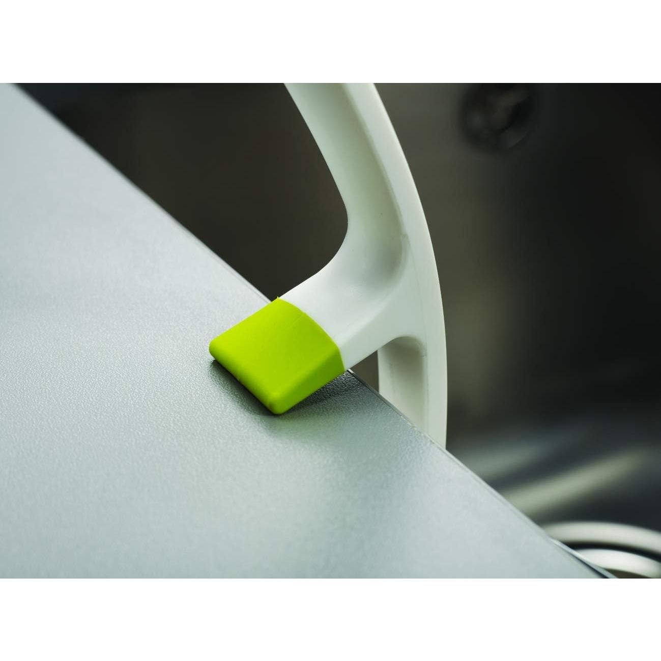 Joseph Joseph Edge Dish Brush with Integrated Sink Rest, Grey