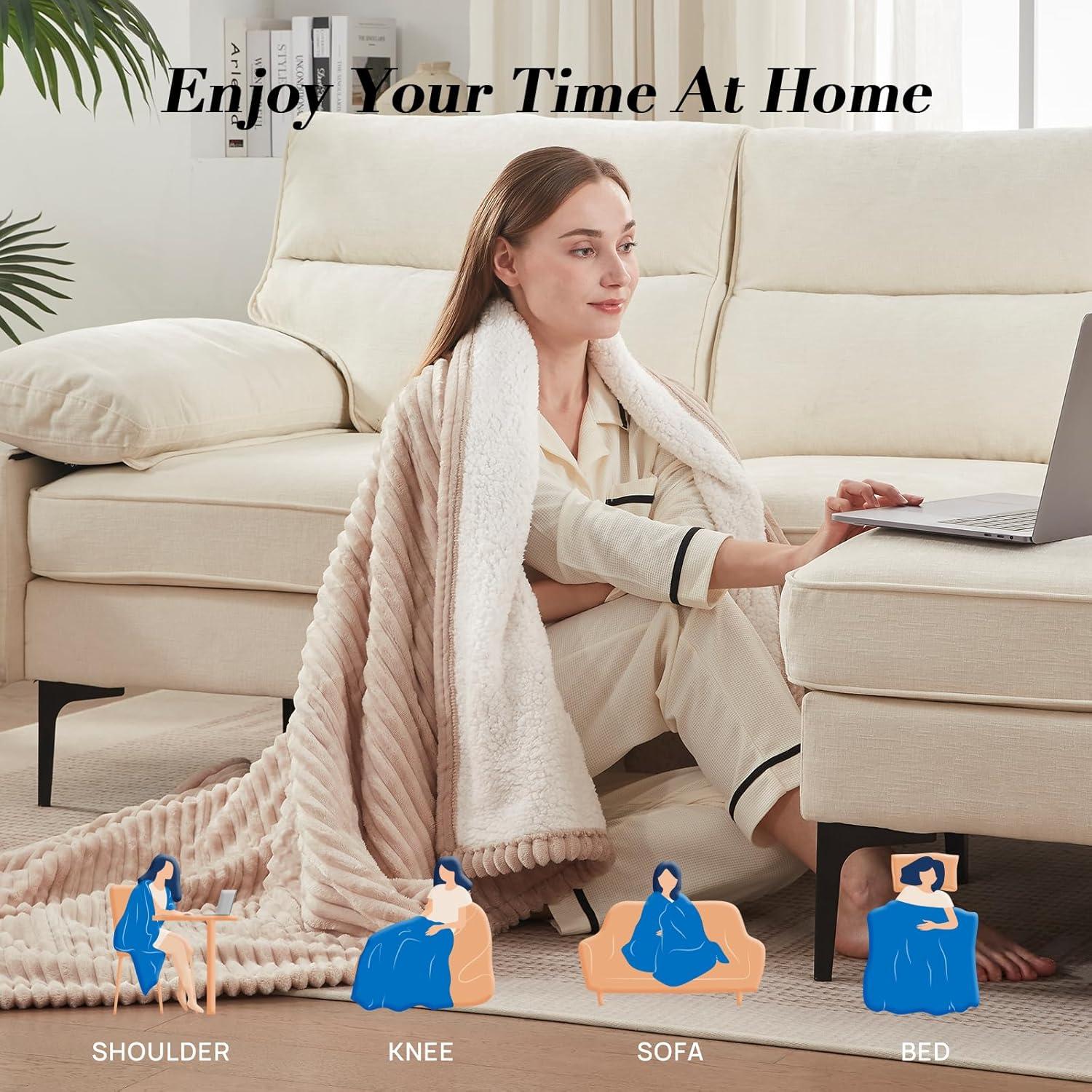 Manta Térmica Eléctrica Westinghouse 50x60 cm Beige 100W