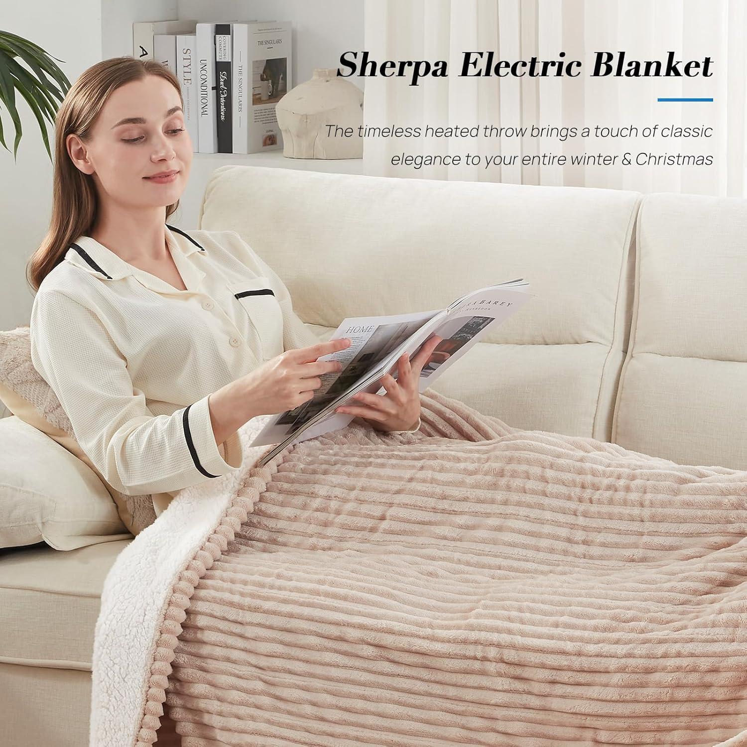 Manta Térmica Eléctrica Westinghouse 50x60 cm Beige 100W