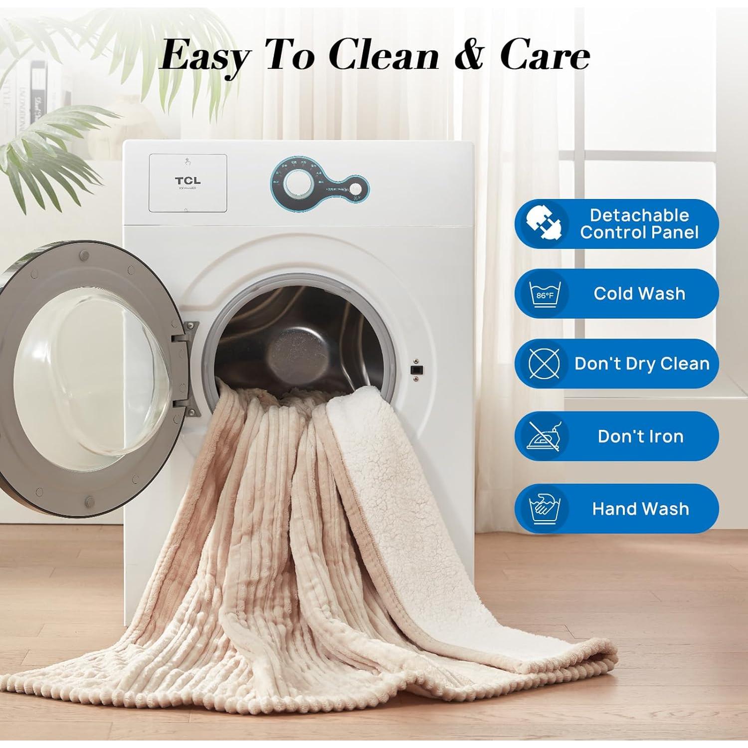 Manta Térmica Eléctrica Westinghouse 50x60 cm Beige 100W