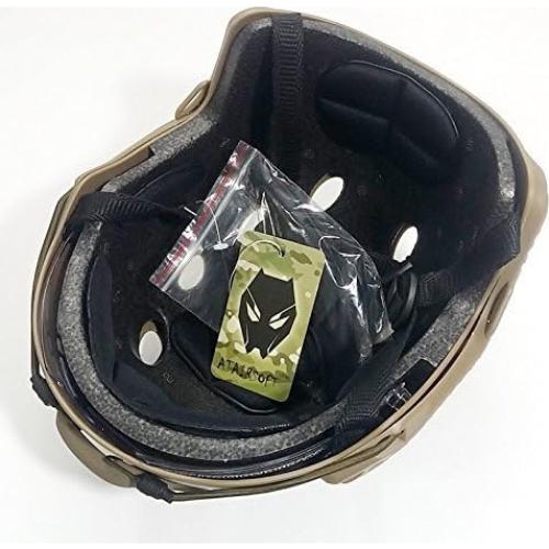 Casco Táctico Multifuncional ATAIRSOFT DE con Gafas y Visera