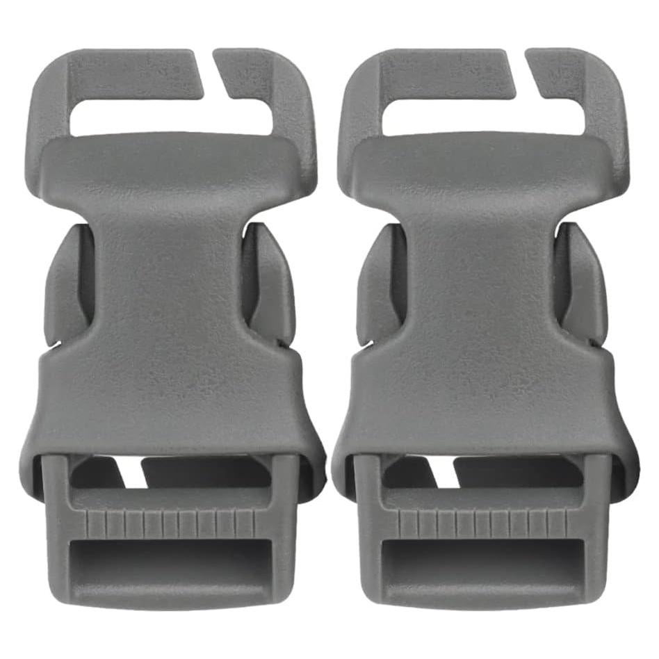 2 Piezas Hebillas Rápidas Tácticas POM 2.5cm Unisex