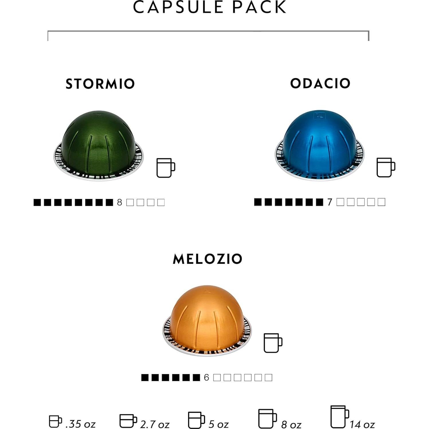 Cafetera Espresso Nespresso Vertuo De'Longhi Automática