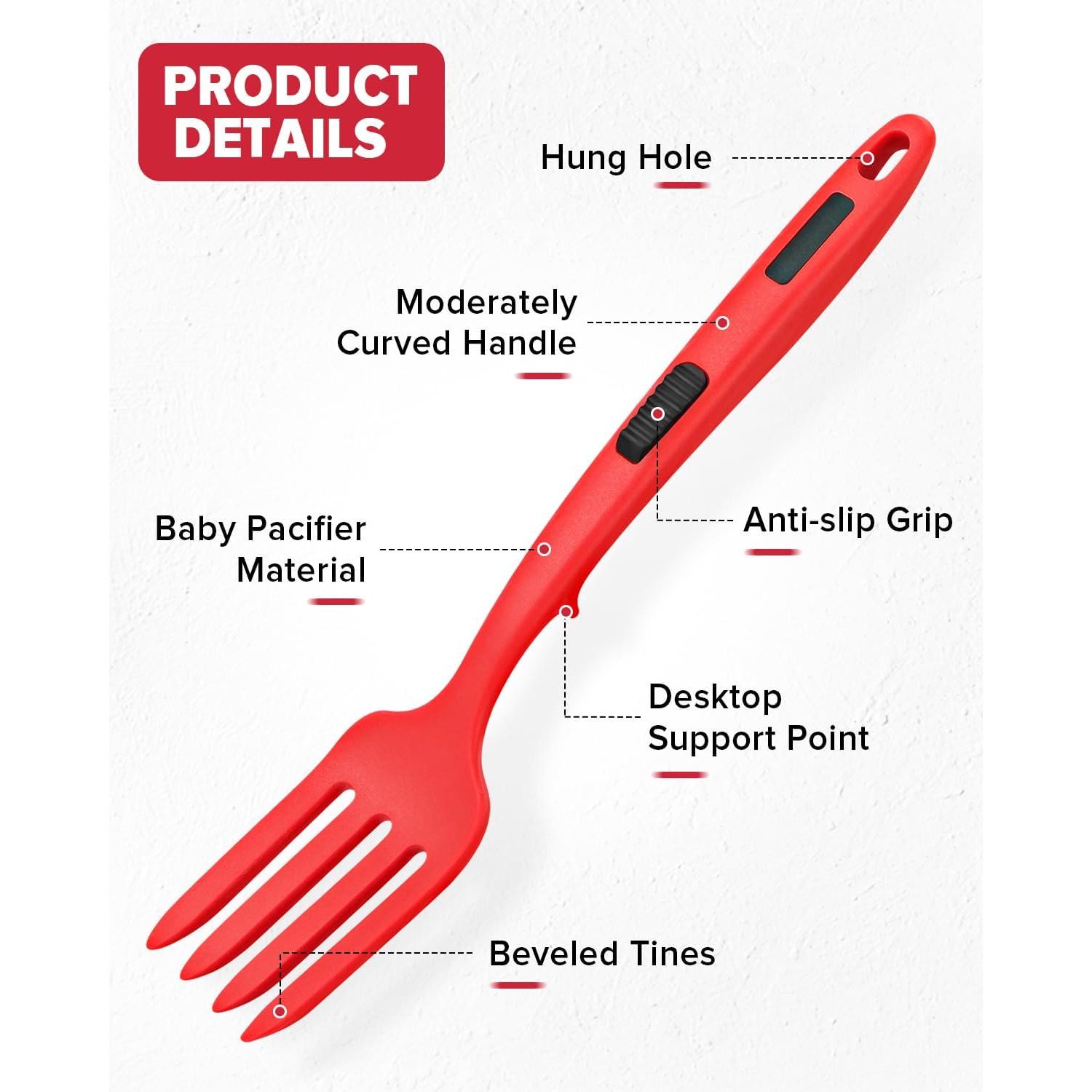 Tenedor de Cocina de Silicona DaiRen 29.5 cm Antiadherente